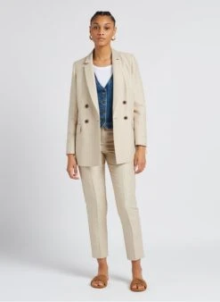 Ugg KENLEIGH SLIDE - Platte, Leren Slippers | Beige 20 Ugg KENLEIGH SLIDE - Platte, Leren Slippers | Beige -Ugg 4157050