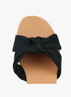 Ugg YARROW - Stoffen Sandalen Met Sleehak | Zwart -Ugg 4164531