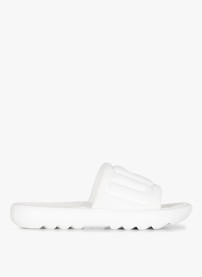 Ugg MINI SLIDE - Platte Slippers | Wit 1 Ugg MINI SLIDE - Platte Slippers | Wit