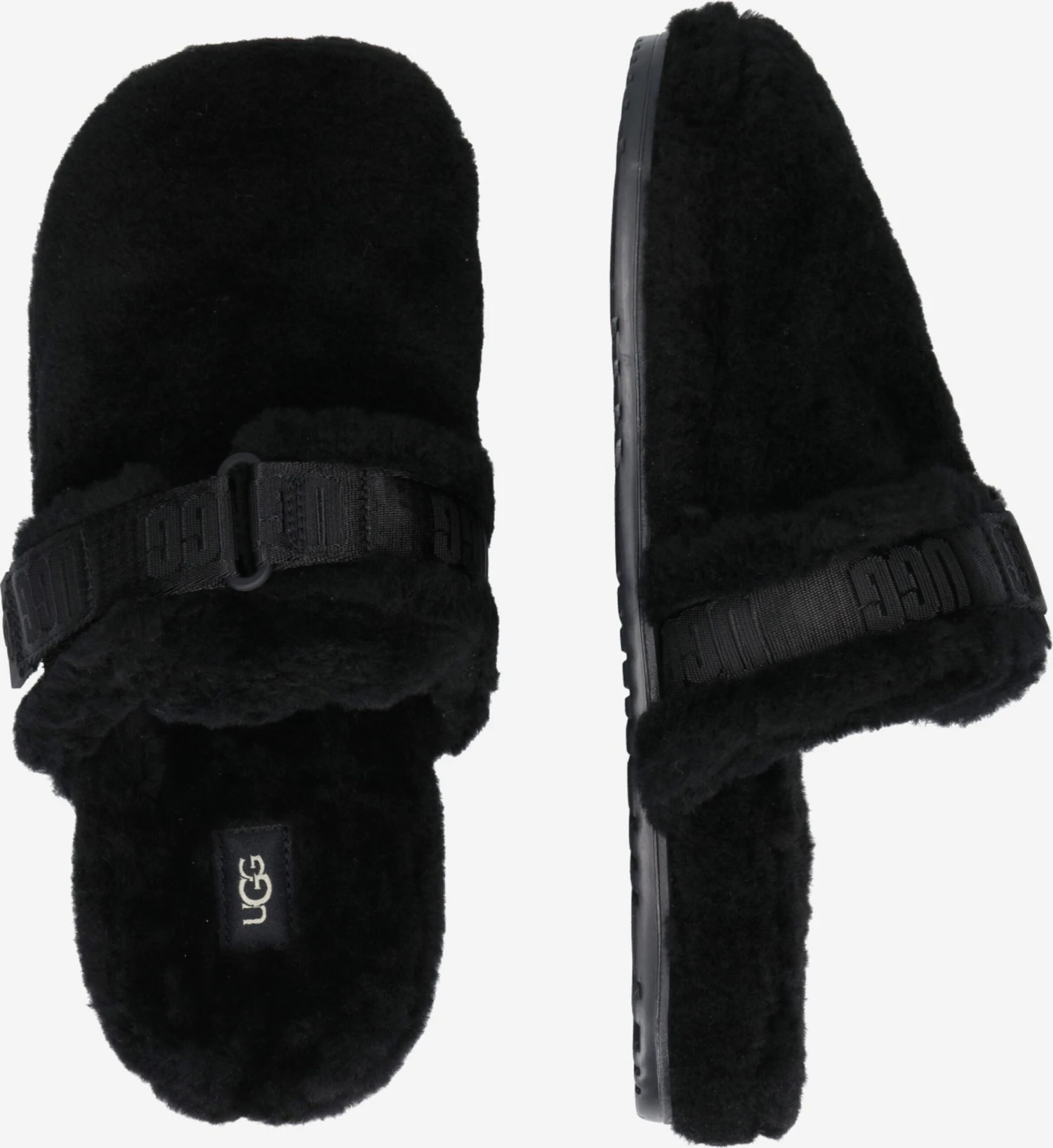 Ugg Pantoffels Huisschoen Heren Zwart 2 Ugg Pantoffels Huisschoen Heren Zwart - Afbeelding 2