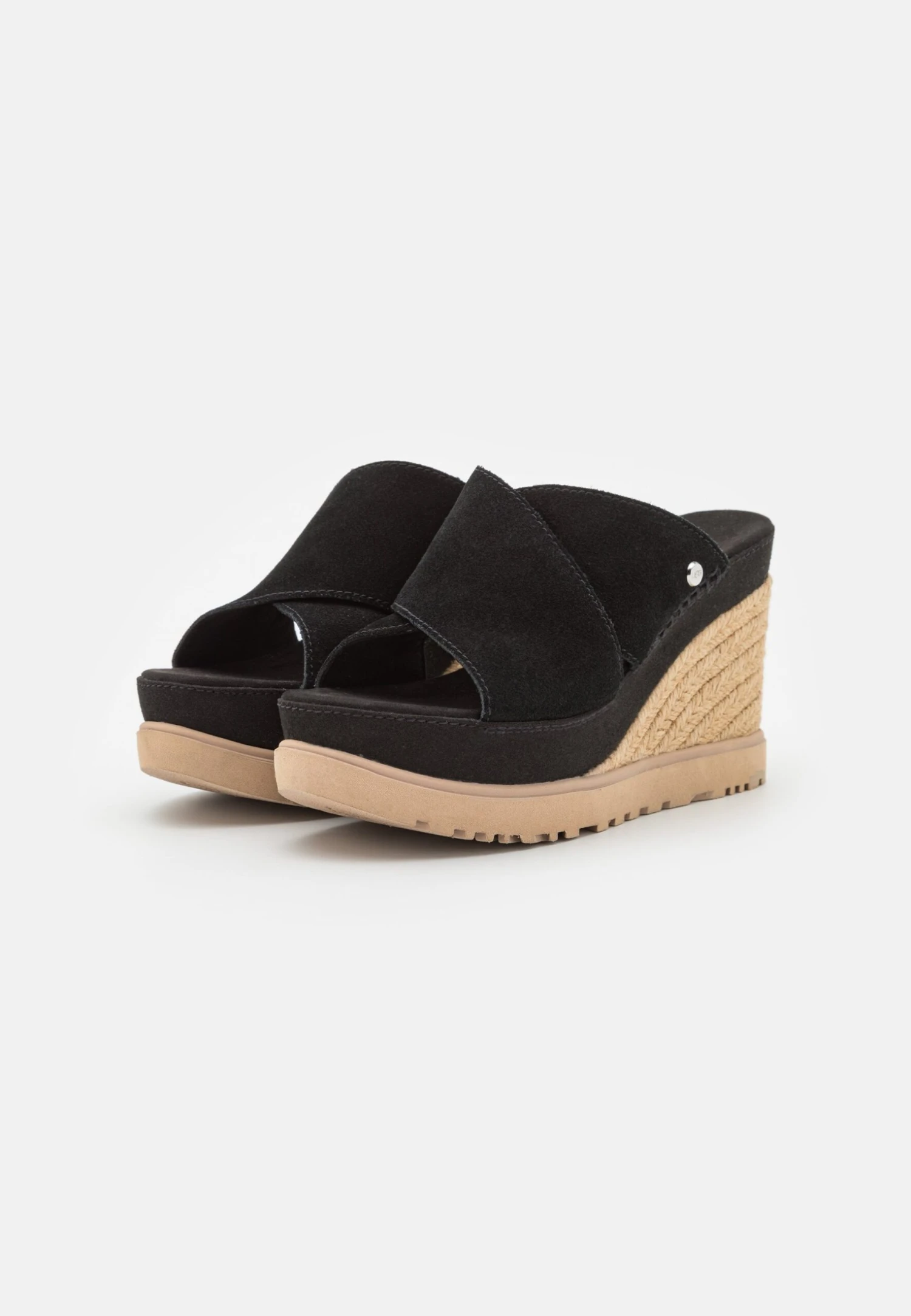 Ugg Abbot Slide - Muiltjes Met Hak - Black 2 Ugg Abbot Slide - Muiltjes Met Hak - Black - Afbeelding 2