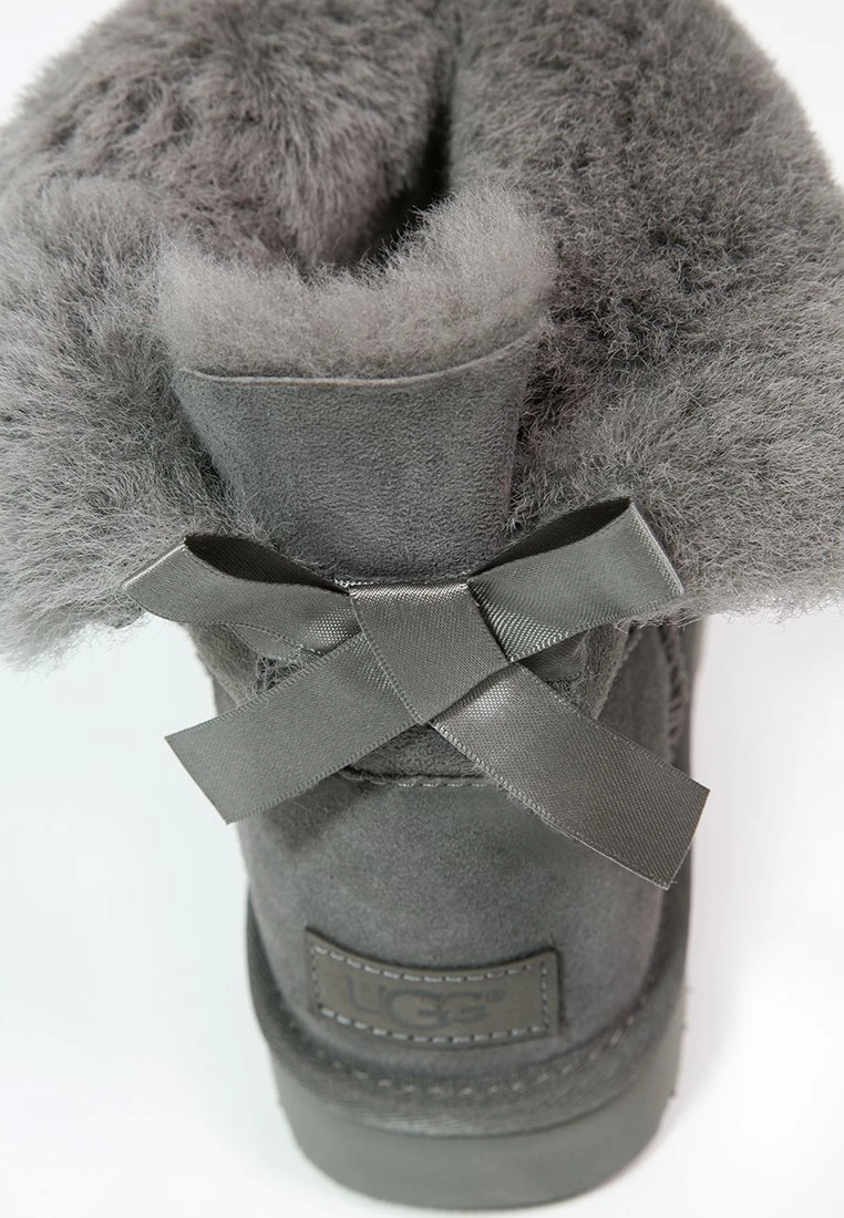 Ugg Mini Bailey Bow - Korte Laarzen - Grey 7 Ugg Mini Bailey Bow - Korte Laarzen - Grey - Afbeelding 7