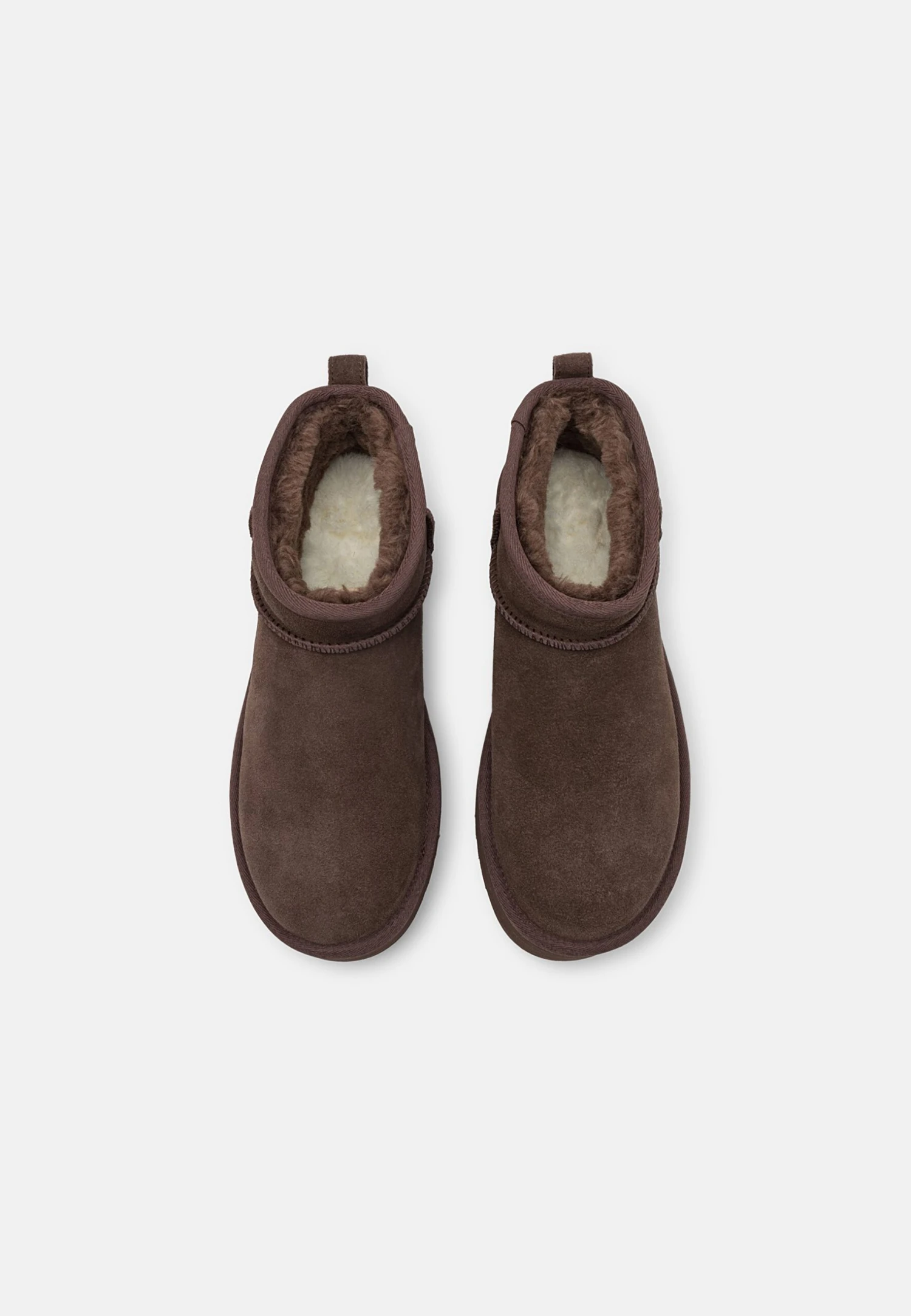 Ugg Classic Ultra Mini Platform - Enkellaarsjes Met Plateauzool - Burnt Cedar 6 Ugg Classic Ultra Mini Platform - Enkellaarsjes Met Plateauzool - Burnt Cedar - Afbeelding 6