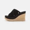 Ugg Abbot Slide - Muiltjes Met Hak - Black