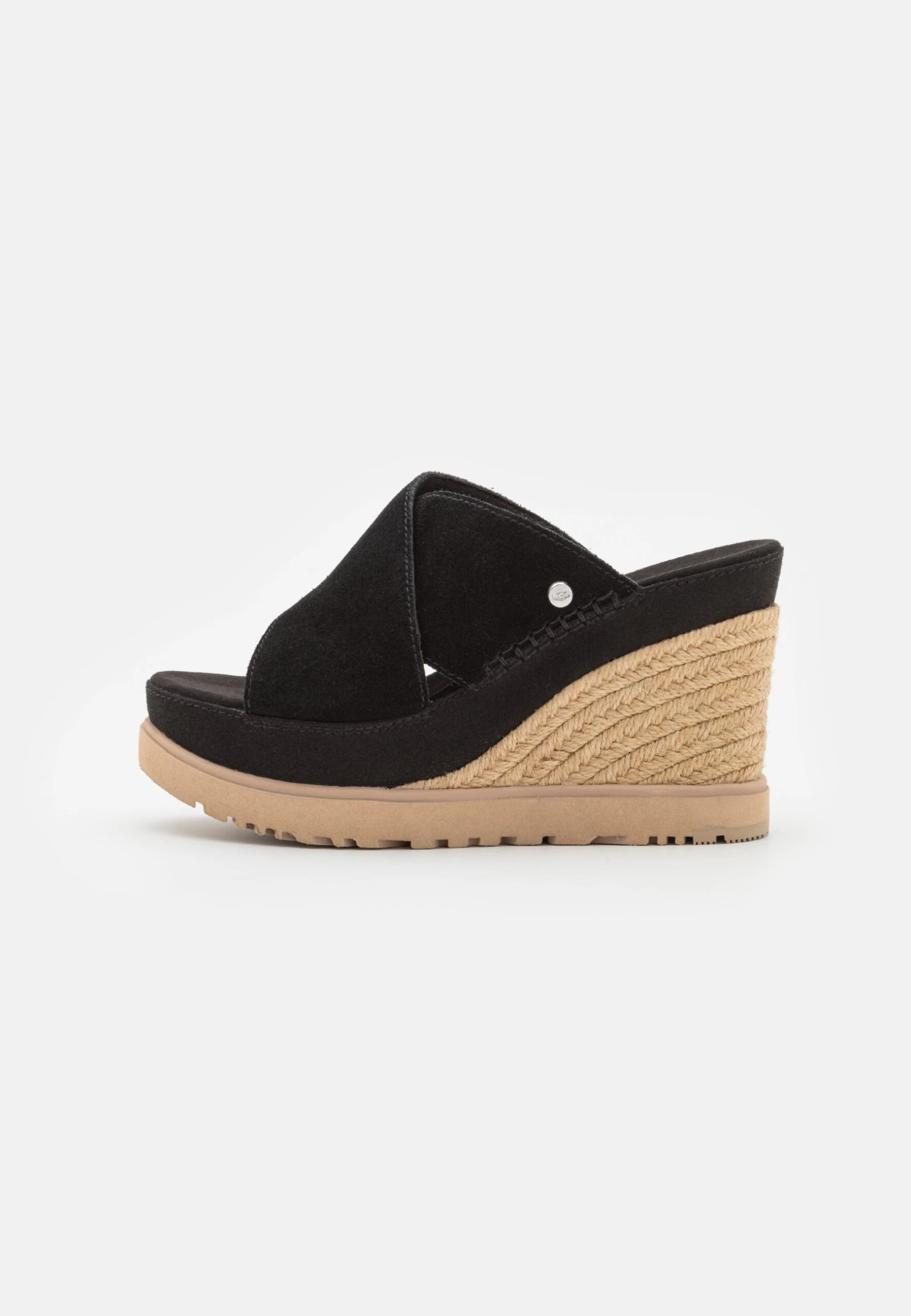 Ugg Abbot Slide - Muiltjes Met Hak - Black 1 Ugg Abbot Slide - Muiltjes Met Hak - Black