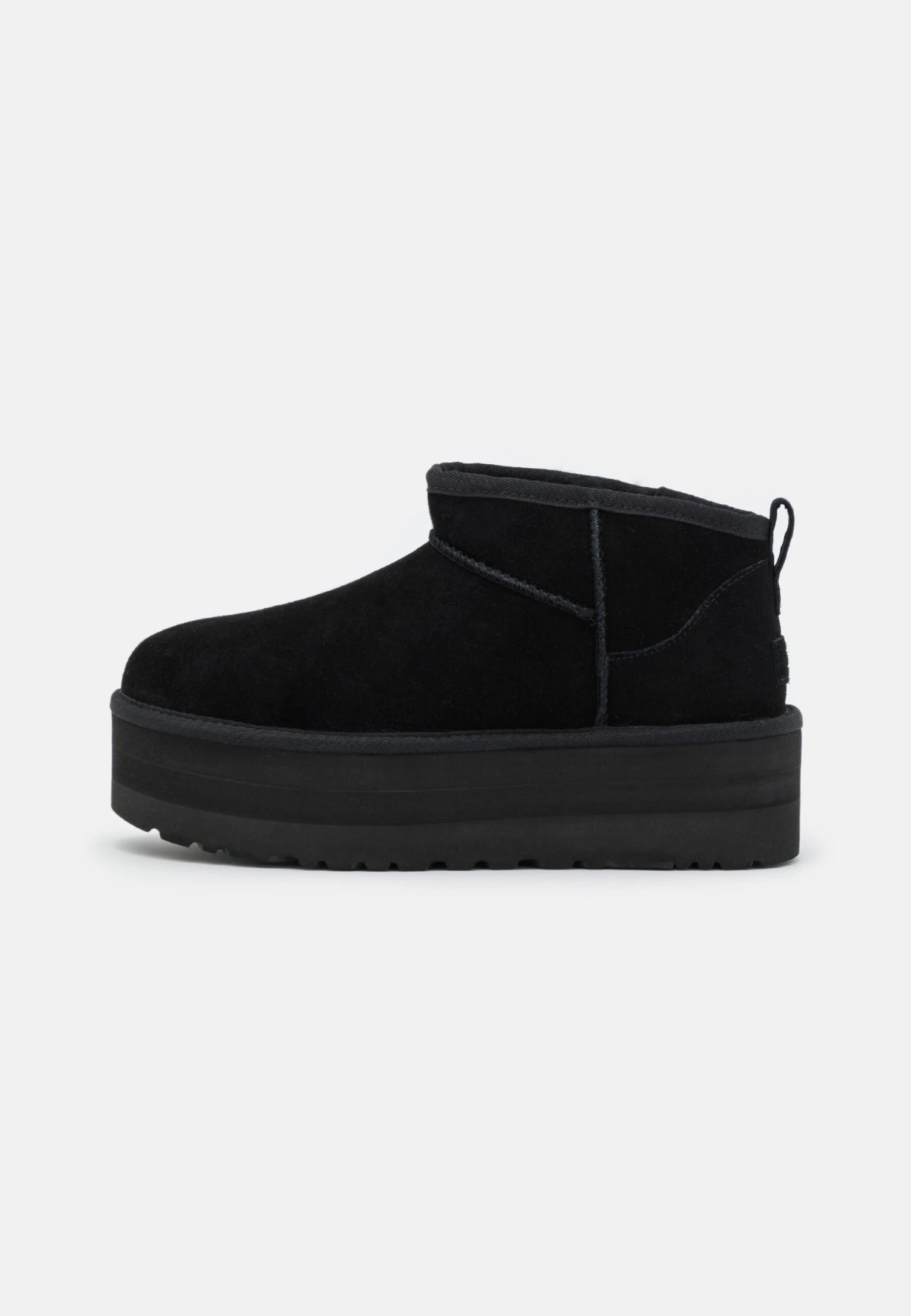 Ugg Classic Ultra Mini Platform - Enkellaarsjes Met Plateauzool - Black 3 Ugg Classic Ultra Mini Platform - Enkellaarsjes Met Plateauzool - Black - Afbeelding 3
