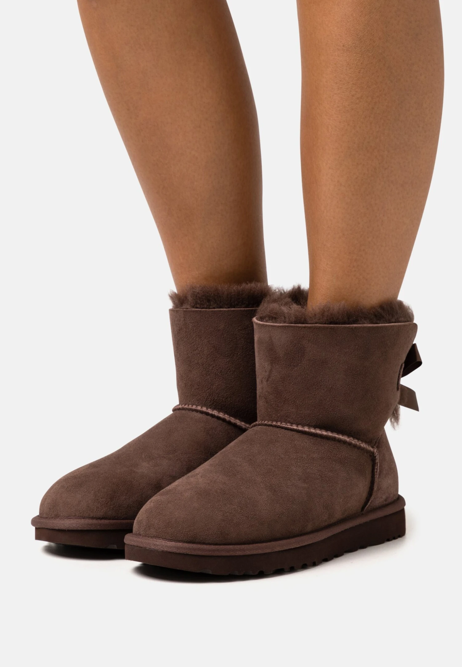 Ugg Mini Bailey Bow - Korte Laarzen - Burnt Cedar 1 Ugg Mini Bailey Bow - Korte Laarzen - Burnt Cedar