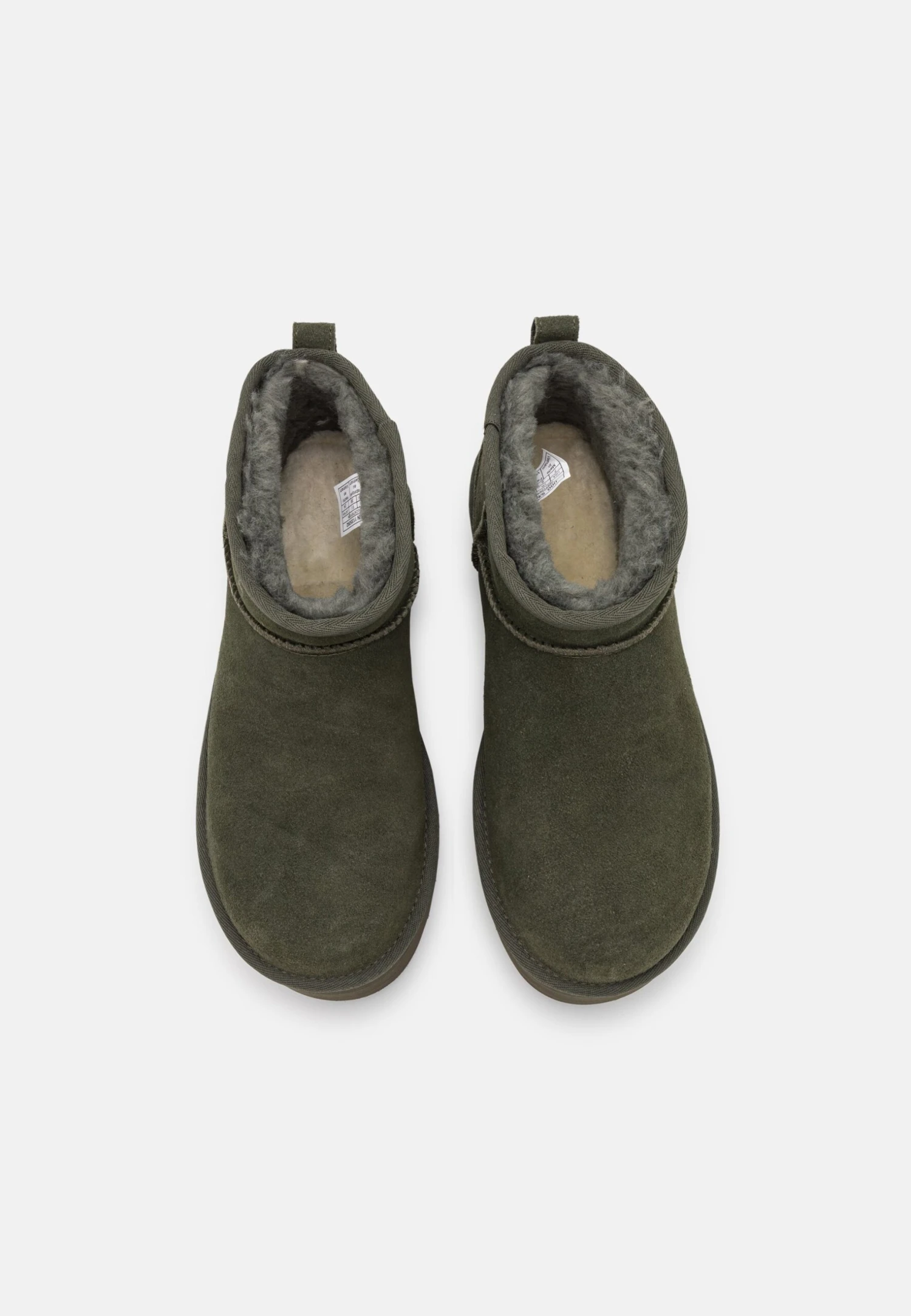 Ugg Classic Ultra Mini Platform - Enkellaarsjes Met Plateauzool - Moss Green 6 Ugg Classic Ultra Mini Platform - Enkellaarsjes Met Plateauzool - Moss Green - Afbeelding 6