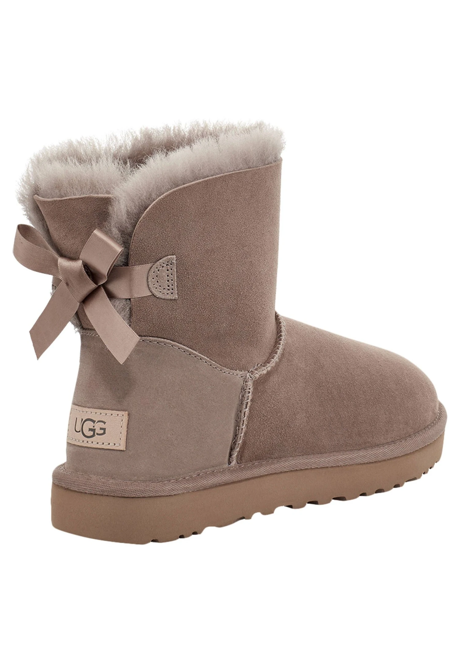 Ugg Mini Bailey Bow - Korte Laarzen - Caramel 4 Ugg Mini Bailey Bow - Korte Laarzen - Caramel - Afbeelding 4