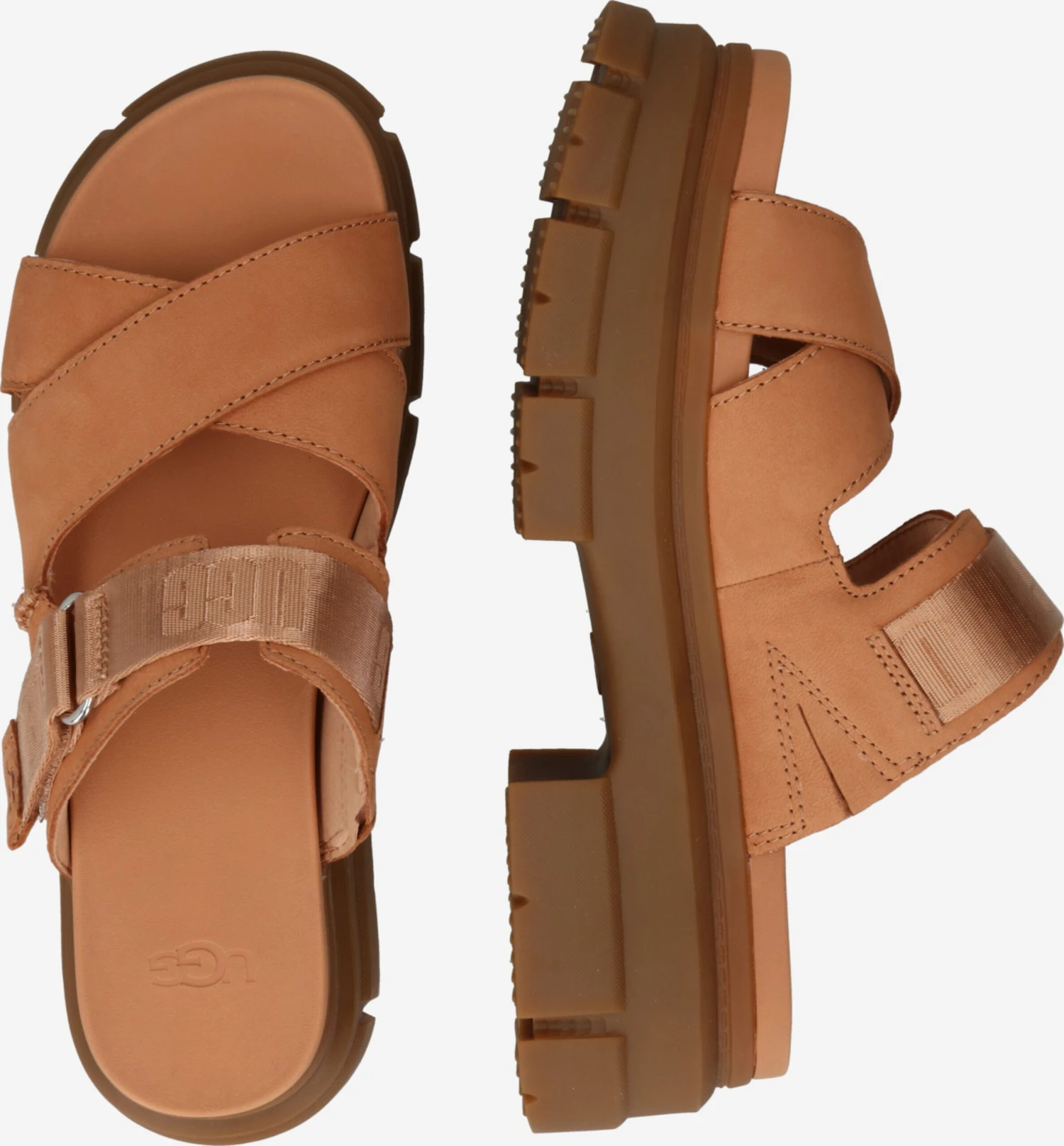 Ugg Sandalen Met Hak Muiltjes Ashton Dames Bruin 2 Ugg Sandalen Met Hak Muiltjes Ashton Dames Bruin - Afbeelding 2