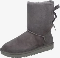 Ugg Laarzen Snowboots Bailey Bow Dames Stone Grey