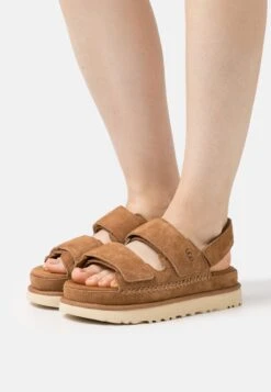 Ugg Goldenstar - Sandalen Met Plateauzool - Chestnut