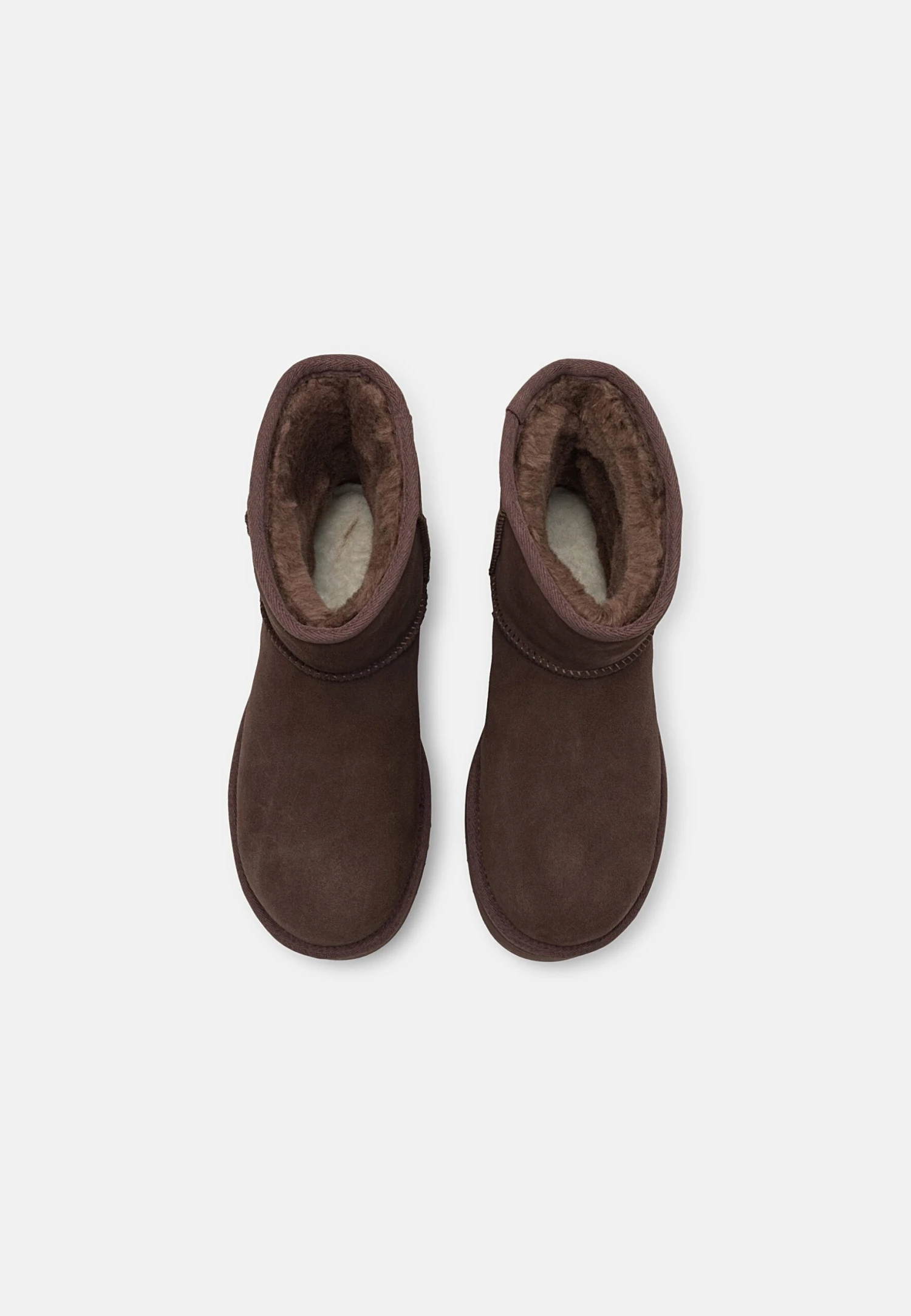 Ugg Classic Mini Platform - Enkellaarsjes Met Plateauzool - Burnt Cedar 6 Ugg Classic Mini Platform - Enkellaarsjes Met Plateauzool - Burnt Cedar - Afbeelding 6