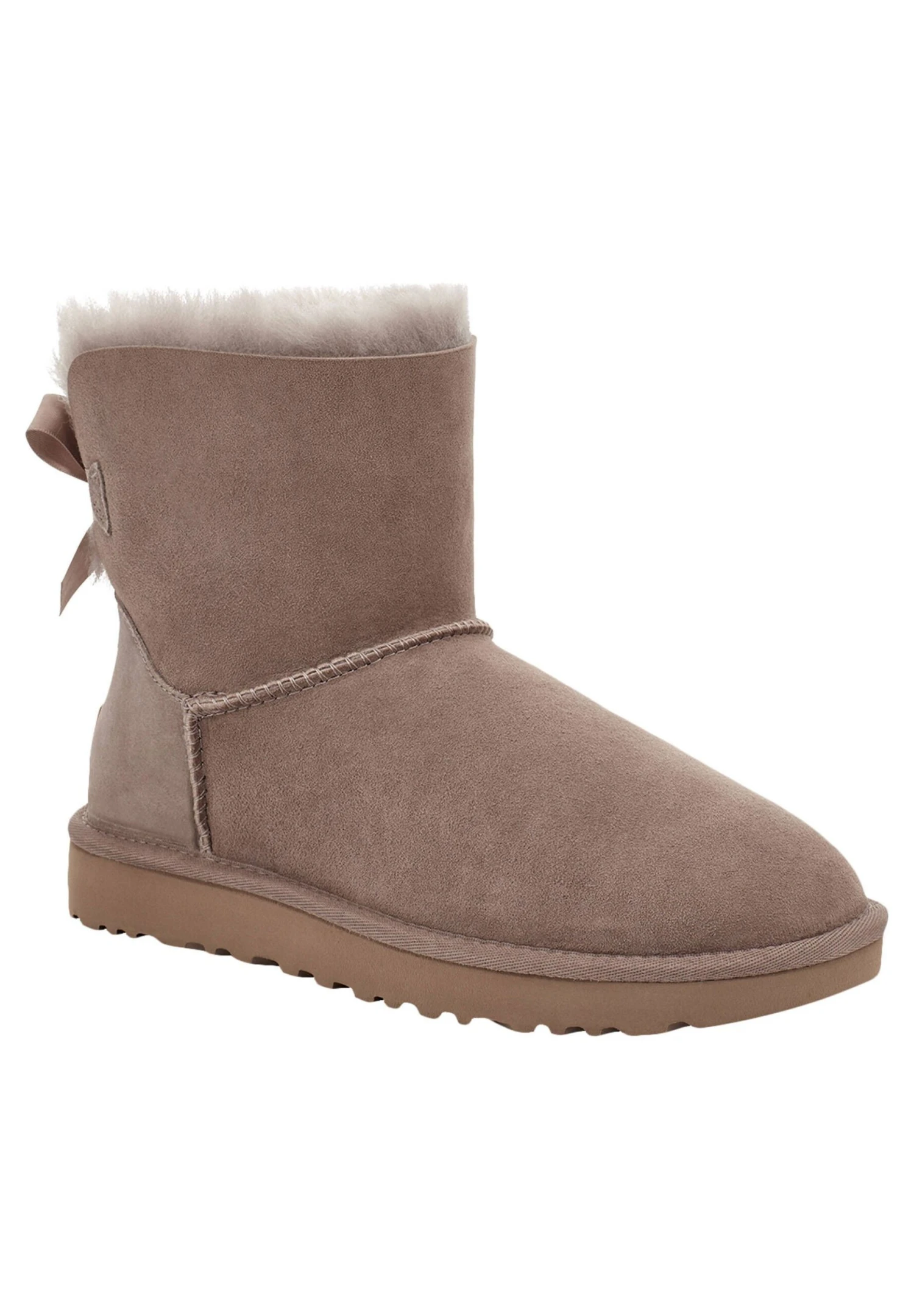 Ugg Mini Bailey Bow - Korte Laarzen - Caramel 3 Ugg Mini Bailey Bow - Korte Laarzen - Caramel - Afbeelding 3