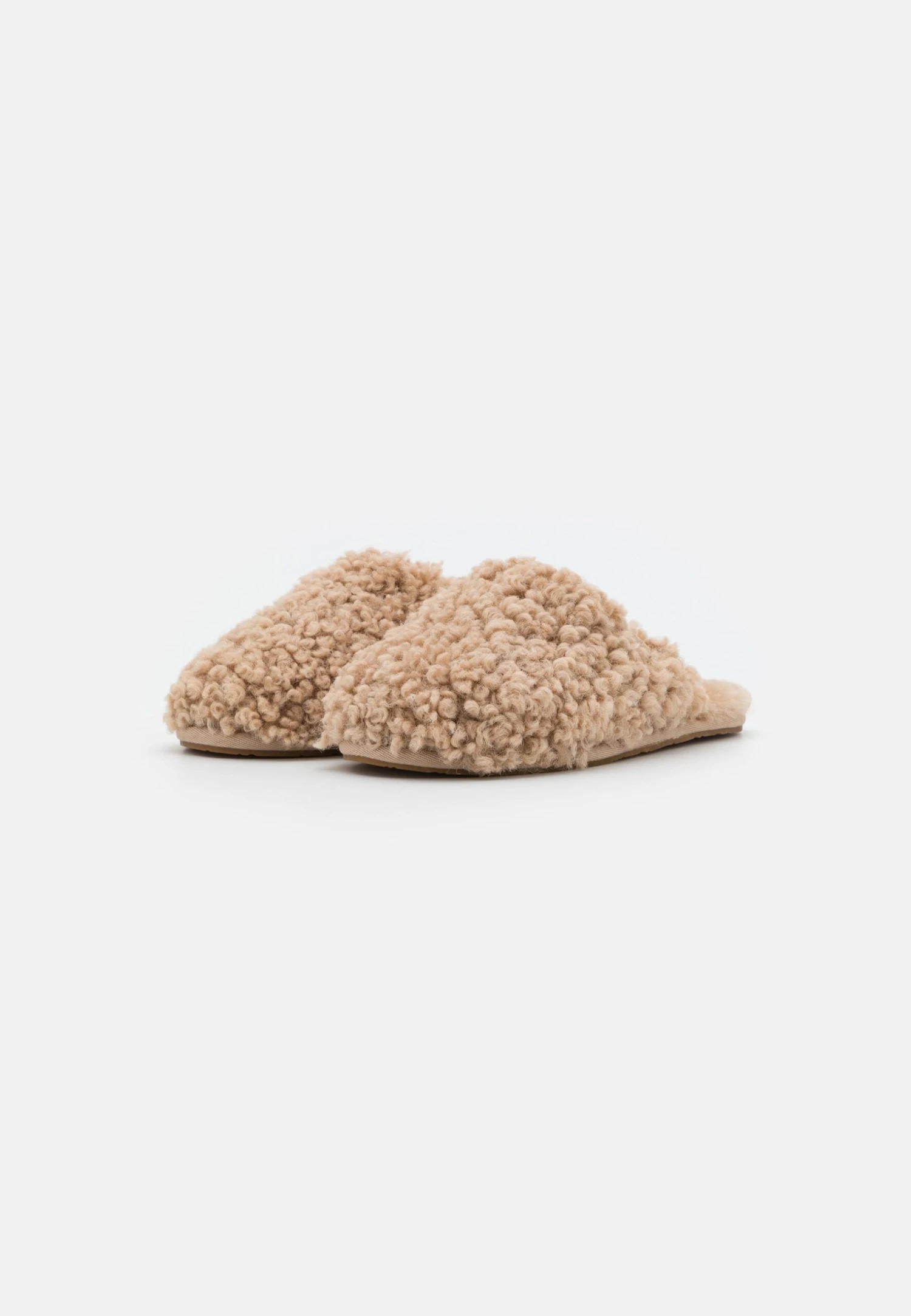Ugg Maxi Curly Slide - Pantoffels - Sand 3 Ugg Maxi Curly Slide - Pantoffels - Sand - Afbeelding 3