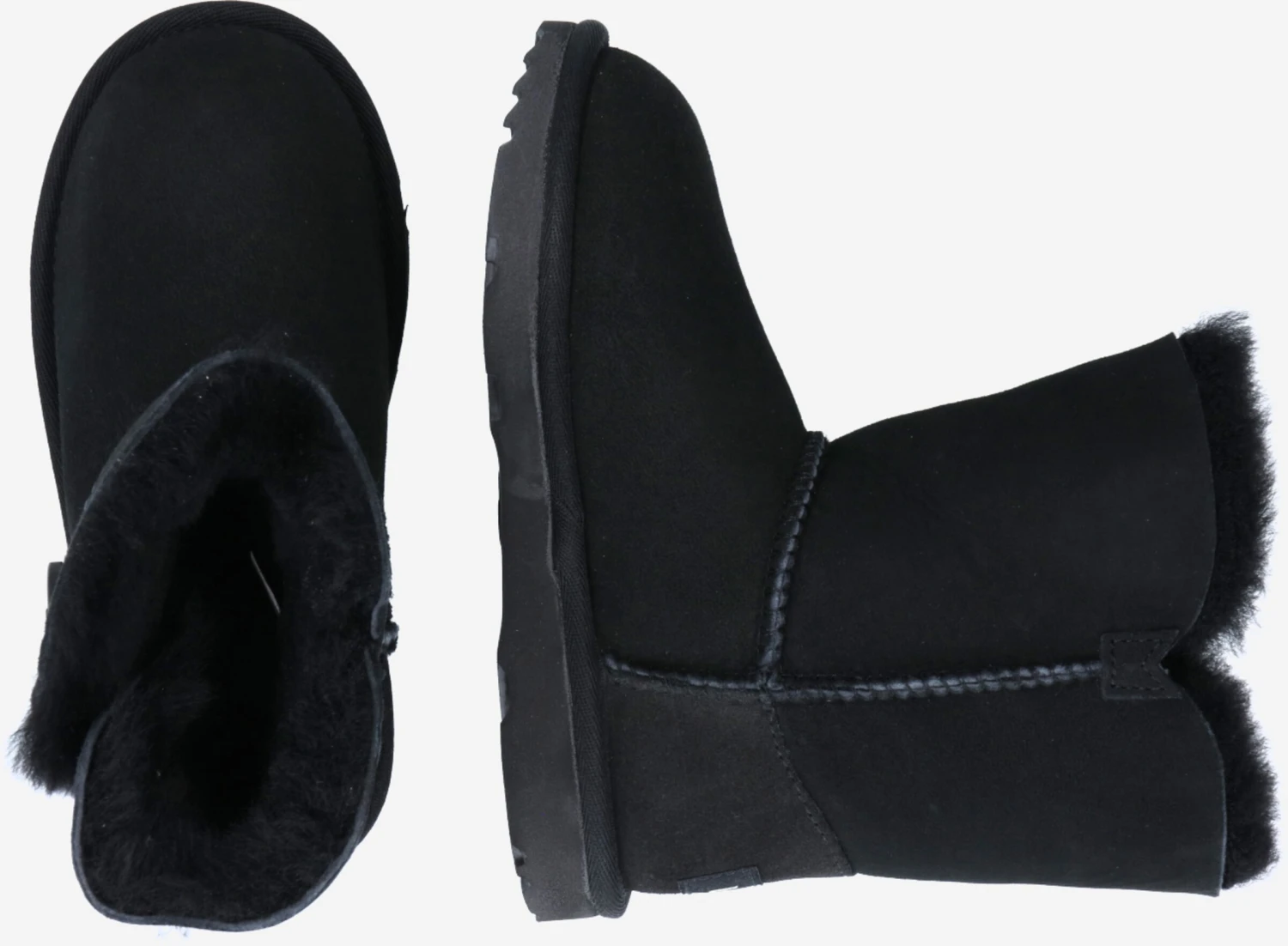 Ugg Laarzen Snowboots Bailey Button Kinderen Zwart 2 Ugg Laarzen Snowboots Bailey Button Kinderen Zwart - Afbeelding 2