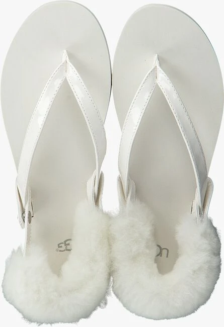 Witte Ugg Teenslippers Laalaa 3 Witte Ugg Teenslippers Laalaa - Afbeelding 3