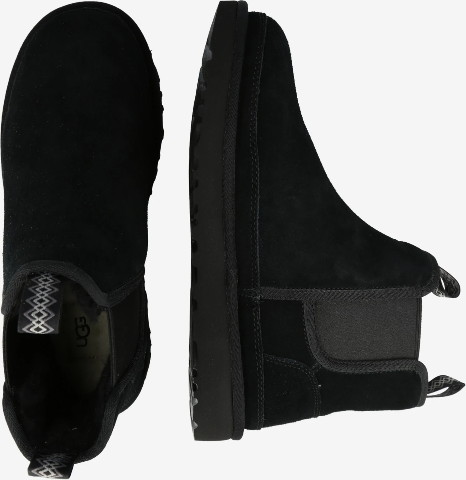 Ugg Enkelboots Chelsea Boots Heren Zwart 2 Ugg Enkelboots Chelsea Boots Heren Zwart - Afbeelding 2