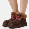 Ugg Funkarra Cabin Cuff - Enkellaarsjes Met Plateauzool - Burnt Cedar