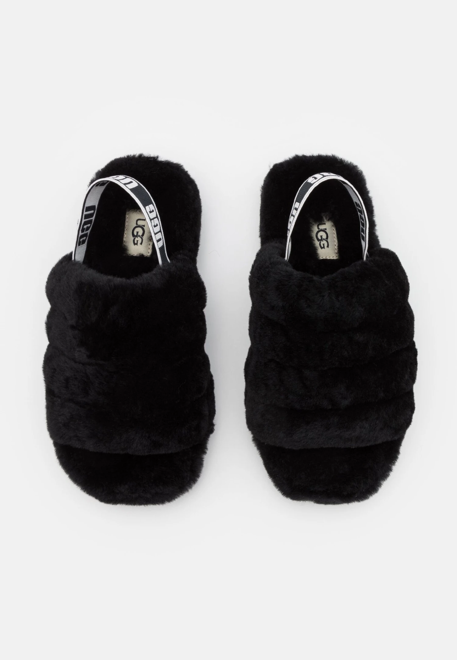 Ugg Fluff Yeah Slide - Sandalen - Black 4 Ugg Fluff Yeah Slide - Sandalen - Black - Afbeelding 4