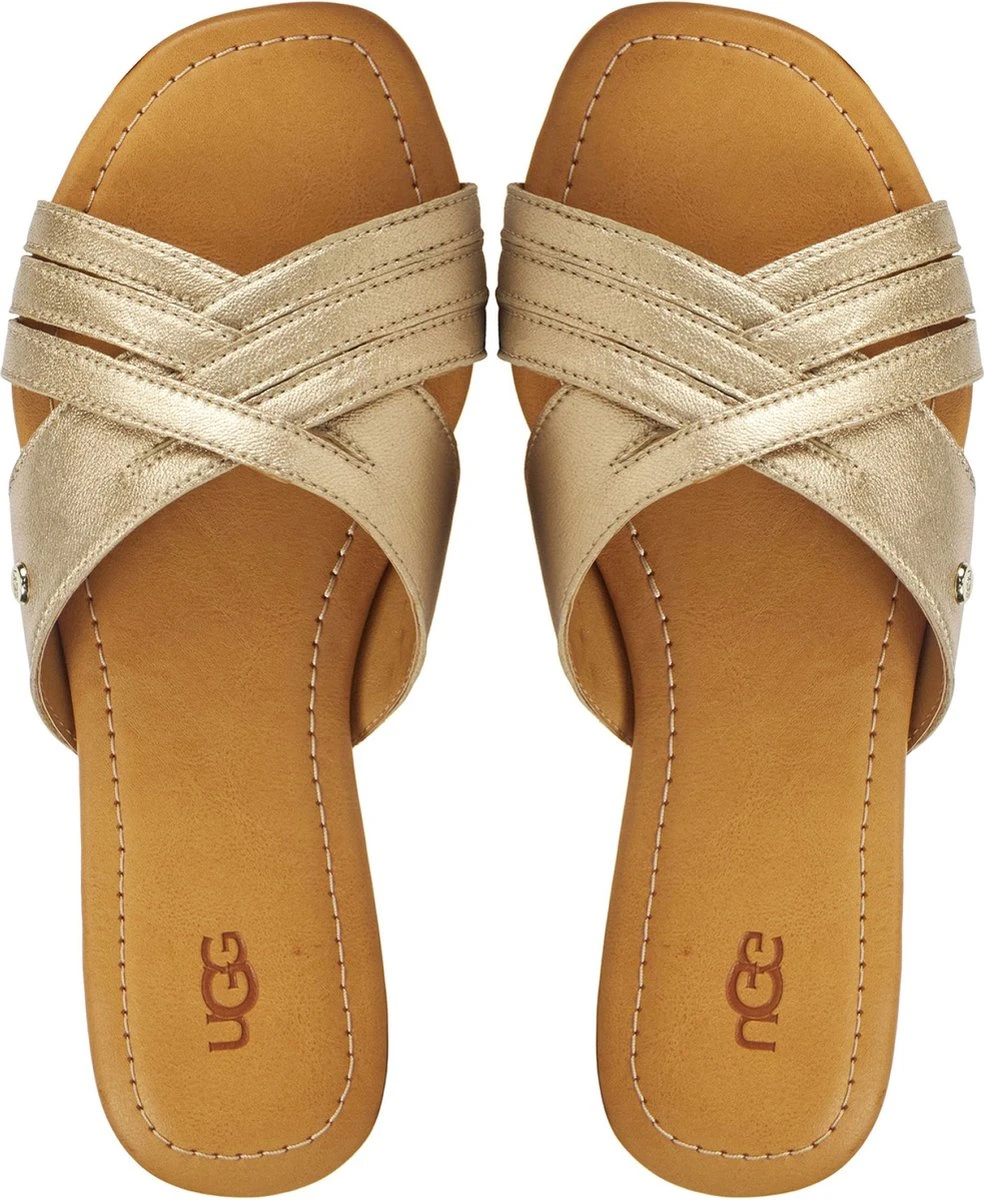 UGG Slippers / Slides Dames - 1142712 - Goud - Maat 38 3 UGG Slippers / Slides Dames - 1142712 - Goud - Maat 38 - Afbeelding 3