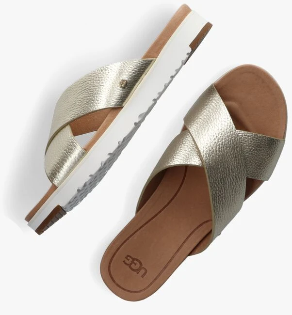 Gouden Ugg Slippers W Kari Metallic 4 Gouden Ugg Slippers W Kari Metallic - Afbeelding 4