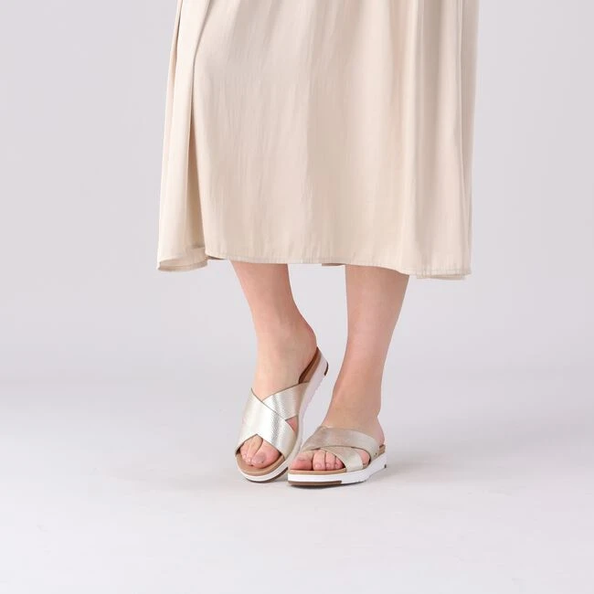 Gouden Ugg Slippers W Kari Metallic 5 Gouden Ugg Slippers W Kari Metallic - Afbeelding 5