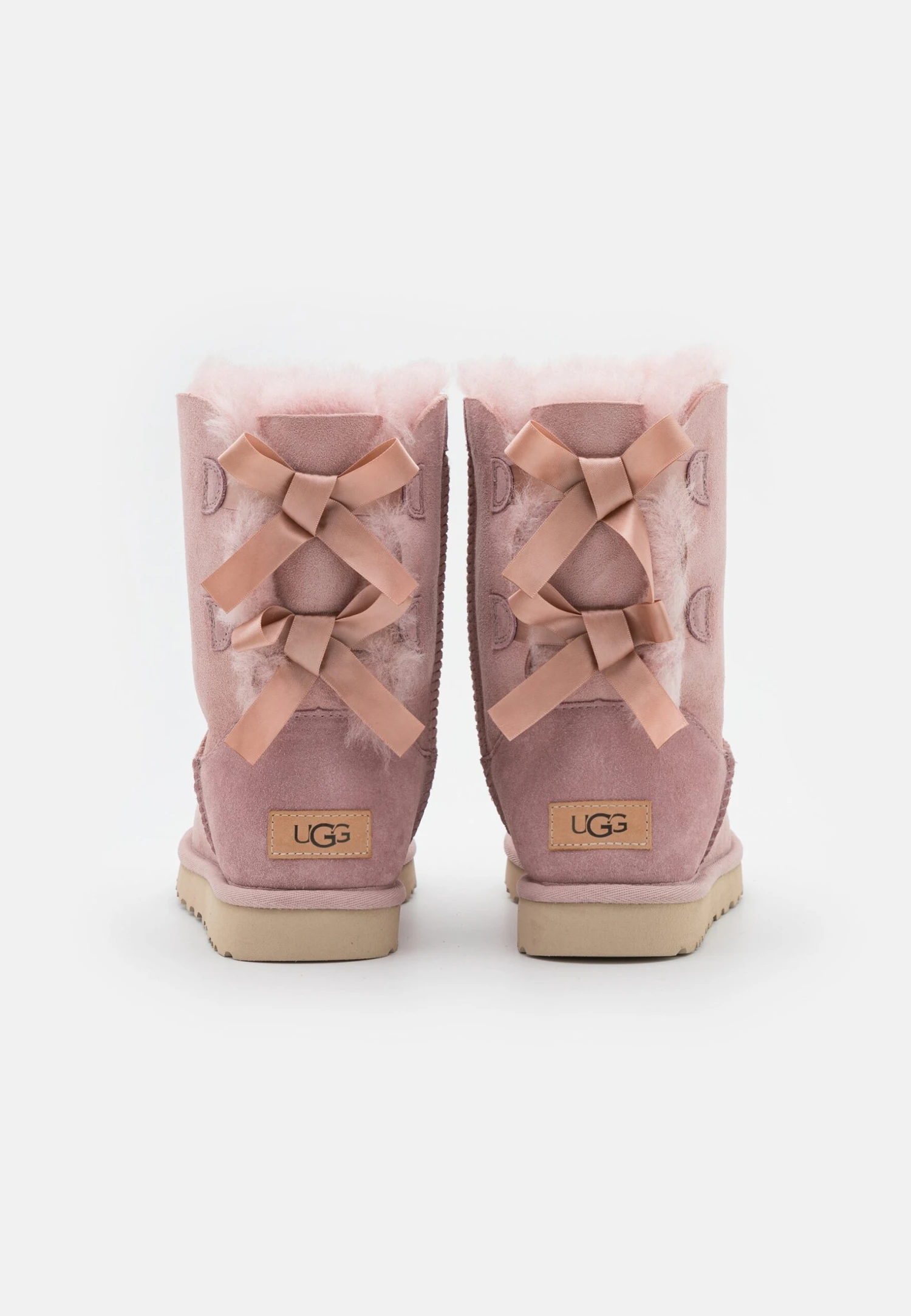 Ugg Bailey Bow - Korte Laarzen - Rose Grey 4 Ugg Bailey Bow - Korte Laarzen - Rose Grey - Afbeelding 4