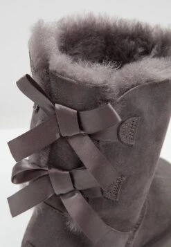 Ugg Bailey Bow - Korte Laarzen - Grey -Ugg 9db3d989bbe645c6847acb8223ef4d8d