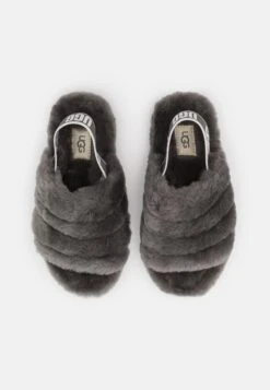 Ugg Fluff Yeah Slide - Sandalen - Charcoal 9 Ugg Fluff Yeah Slide - Sandalen - Charcoal -Ugg 9fe4483f55ee43dba0995e7dbe95b8a7