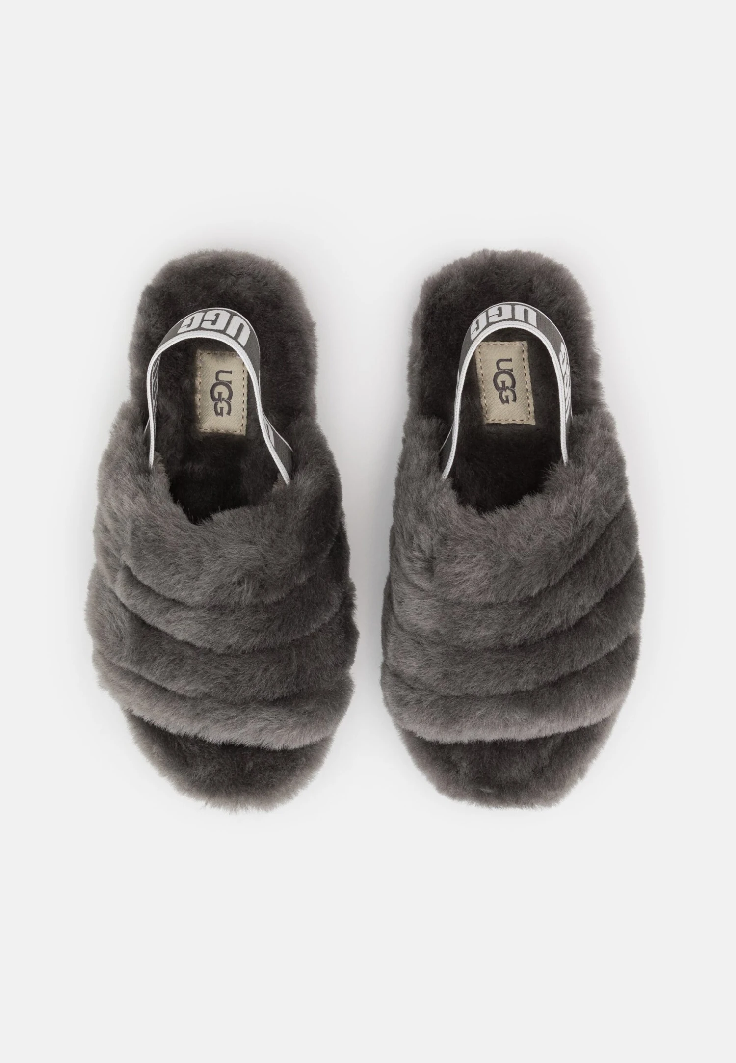Ugg Fluff Yeah Slide - Sandalen - Charcoal 4 Ugg Fluff Yeah Slide - Sandalen - Charcoal - Afbeelding 4