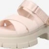 Ugg Sandalen Met Hak Muiltjes Ashton Dames Crème
