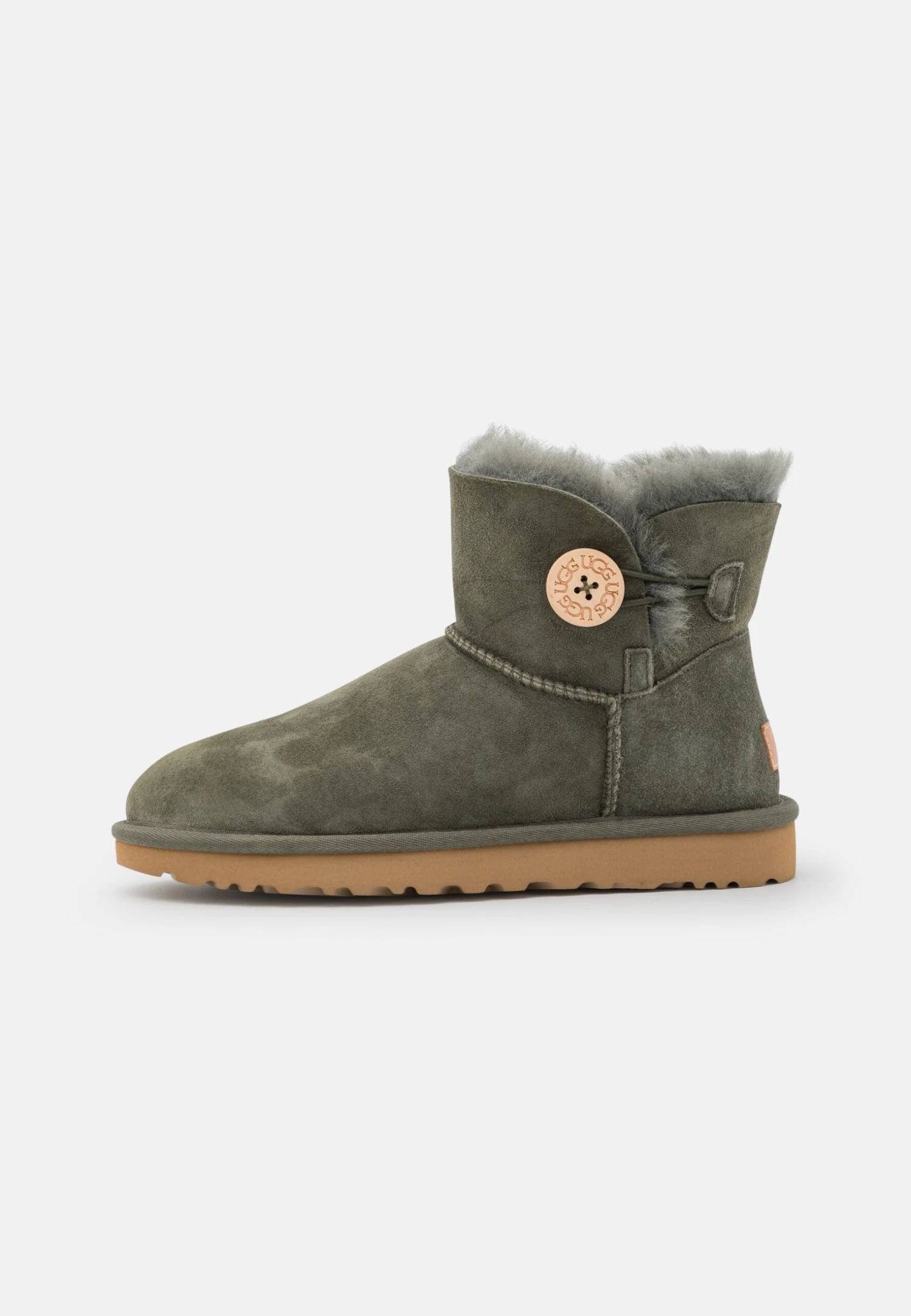 Ugg Mini Bailey Button - Korte Laarzen - Forest Night 2 Ugg Mini Bailey Button - Korte Laarzen - Forest Night - Afbeelding 2