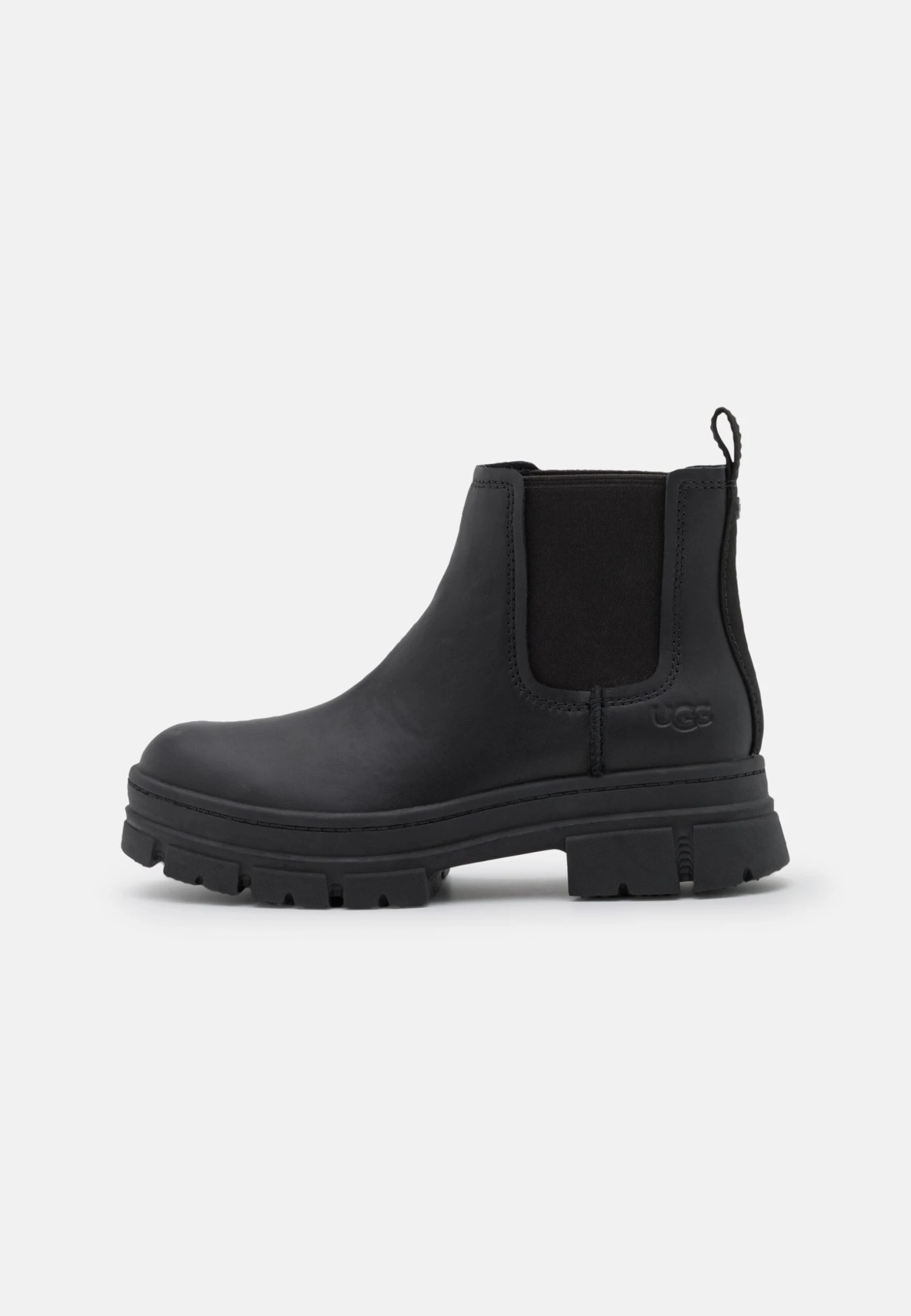 Ugg Ashton Chelsea - Enkellaarsjes Met Plateauzool - Black 2 Ugg Ashton Chelsea - Enkellaarsjes Met Plateauzool - Black - Afbeelding 2