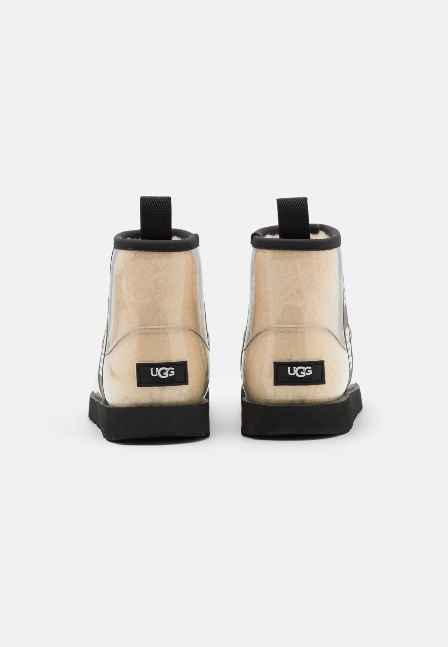 Ugg Classic Clear Mini Ii - Regenlaarzen - Natural/Black 3 Ugg Classic Clear Mini Ii - Regenlaarzen - Natural/Black - Afbeelding 3