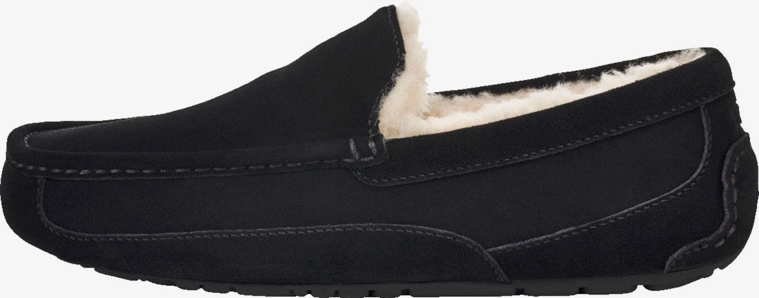 Ugg Lage Schoenen Mocassins Ascot Heren Zwart 2 Ugg Lage Schoenen Mocassins Ascot Heren Zwart - Afbeelding 2