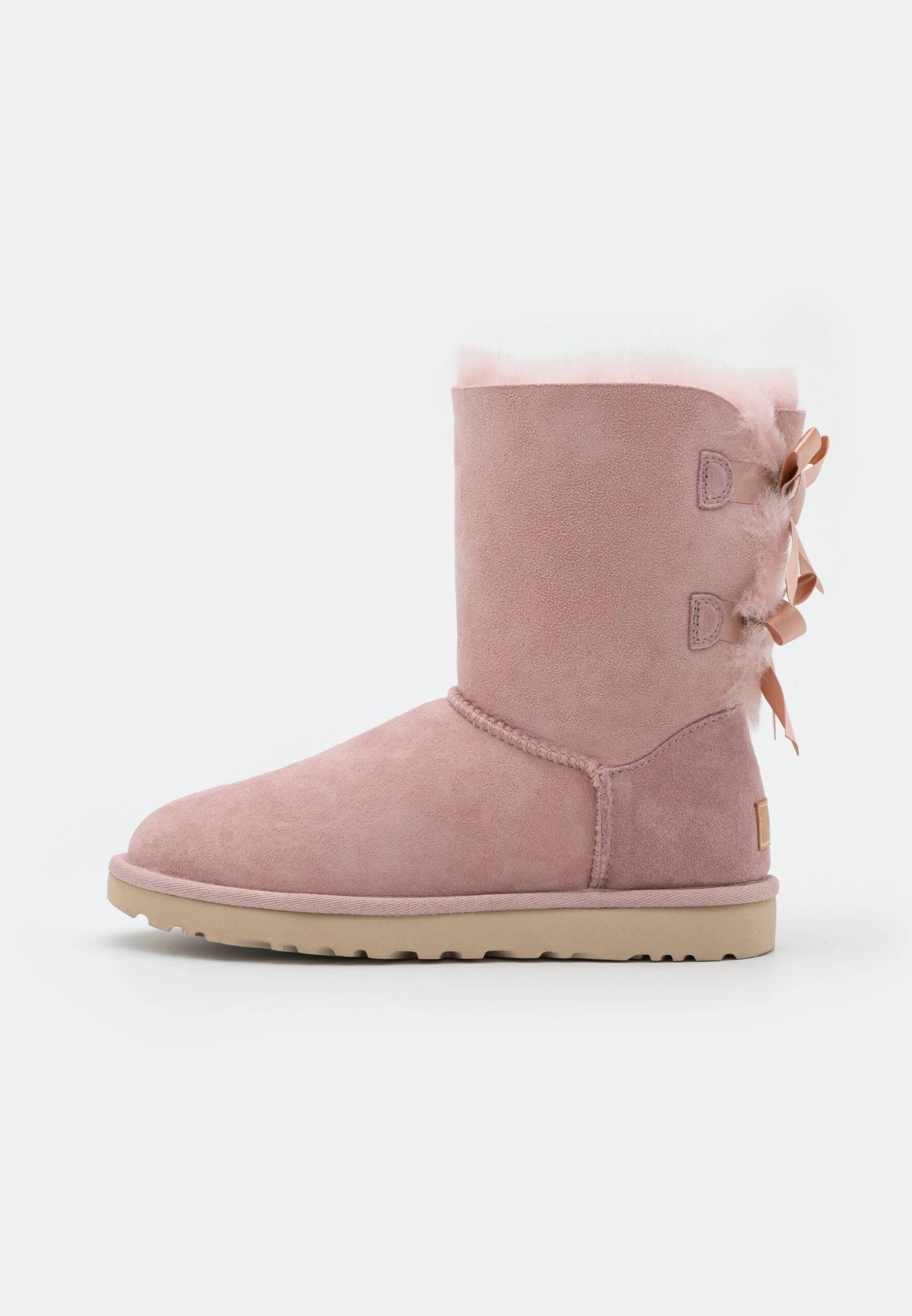 Ugg Bailey Bow - Korte Laarzen - Rose Grey 2 Ugg Bailey Bow - Korte Laarzen - Rose Grey - Afbeelding 2