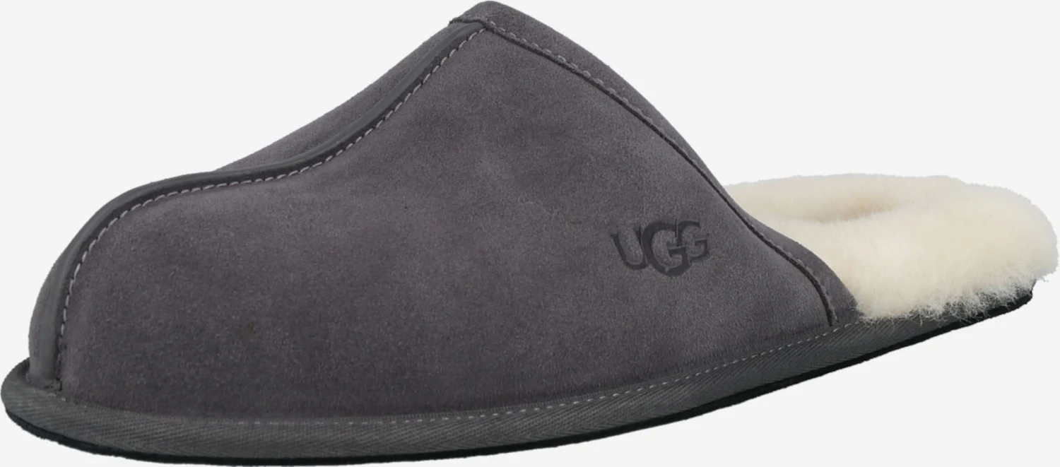 Ugg Pantoffels Huisschoen Scuff Heren Donkergrijs 1 Ugg Pantoffels Huisschoen Scuff Heren Donkergrijs