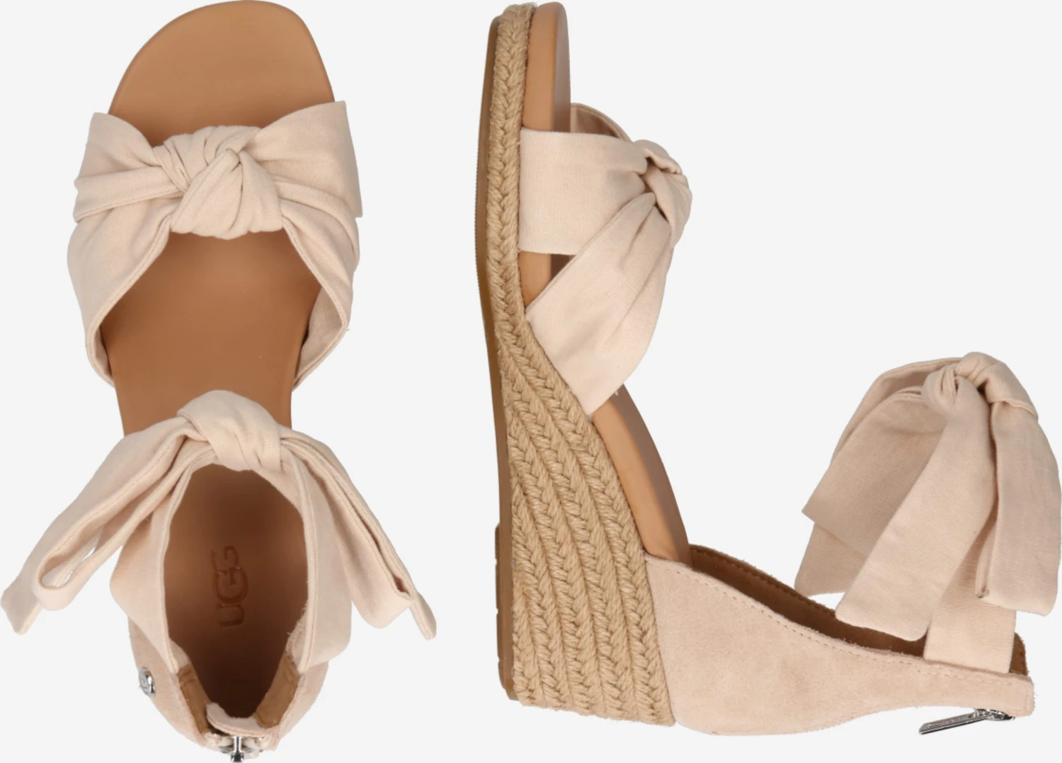 Ugg Sandalen Met Hak Sandaal YARROW Dames Natuurwit 2 Ugg Sandalen Met Hak Sandaal YARROW Dames Natuurwit - Afbeelding 2