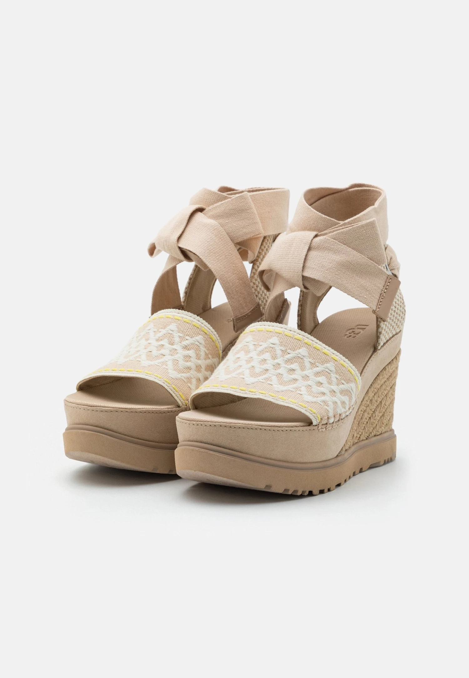 Ugg Abbot Ankle Wrap - Sandalen Met Hoge Hak - Driftwood 3 Ugg Abbot Ankle Wrap - Sandalen Met Hoge Hak - Driftwood - Afbeelding 3