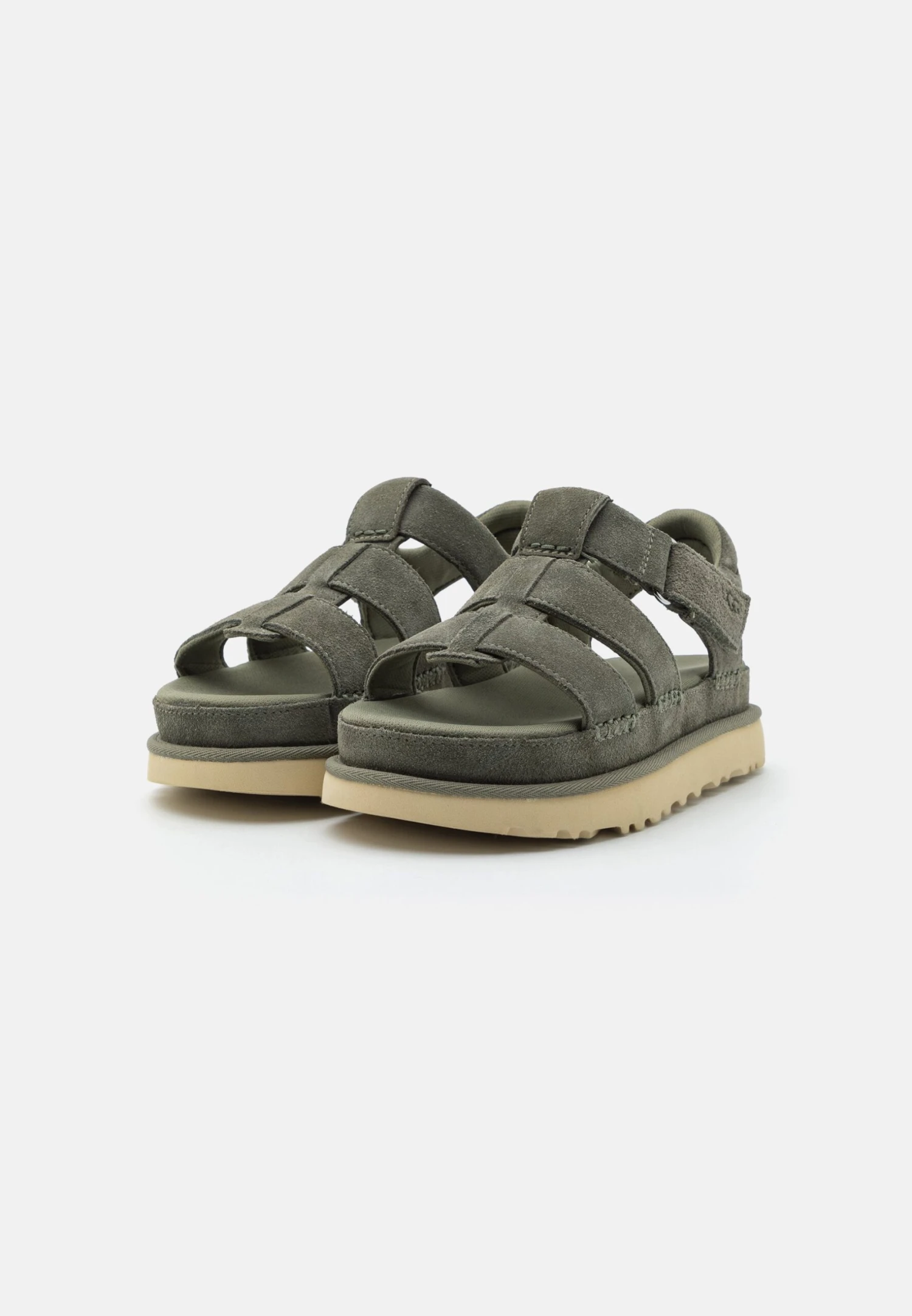Ugg Goldenstar Strap - Sandalen Met Plateauzool - Moss Green 3 Ugg Goldenstar Strap - Sandalen Met Plateauzool - Moss Green - Afbeelding 3