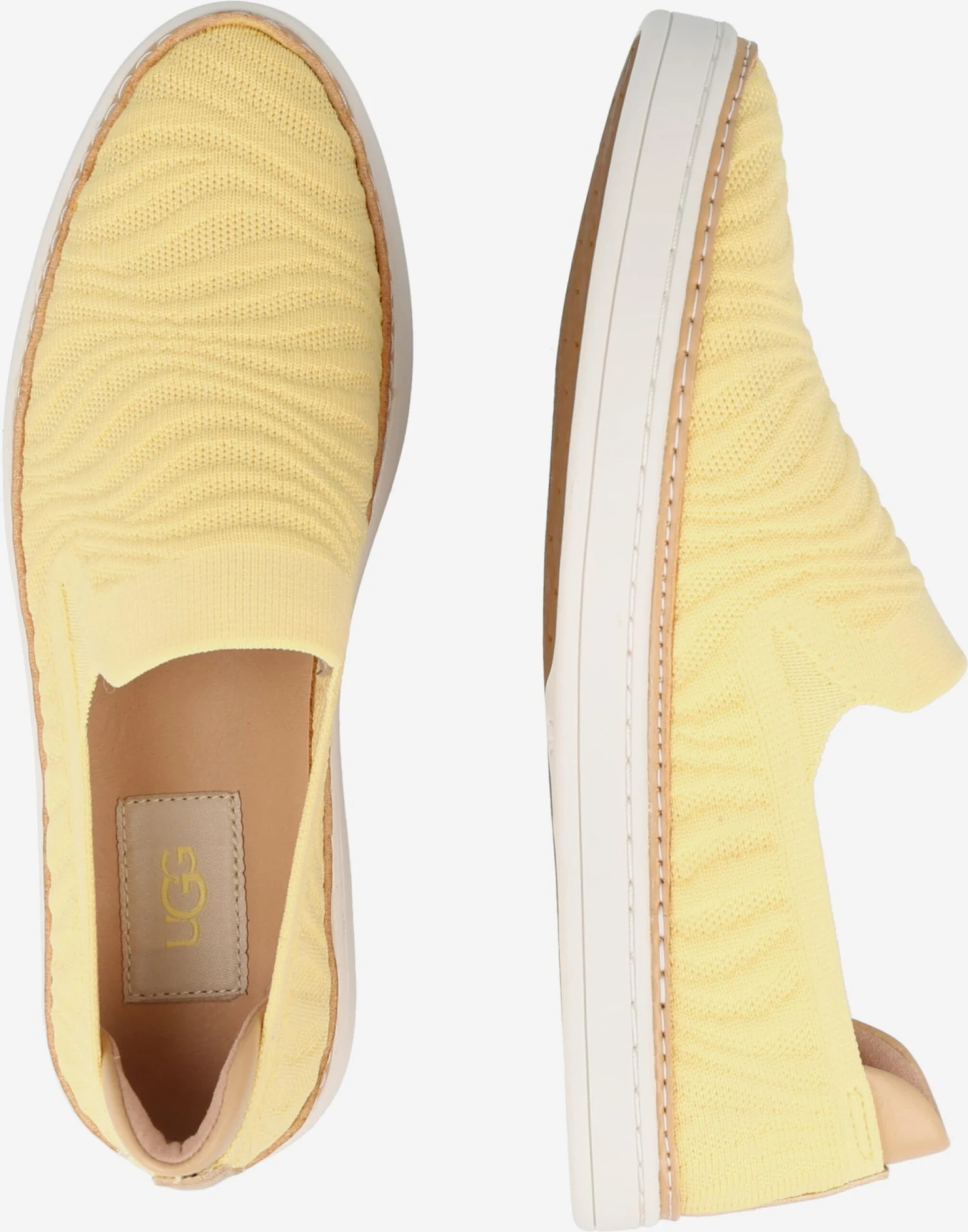 Ugg Slip-on Sneakers Slip-on Dames Geel 2 Ugg Slip-on Sneakers Slip-on Dames Geel - Afbeelding 2