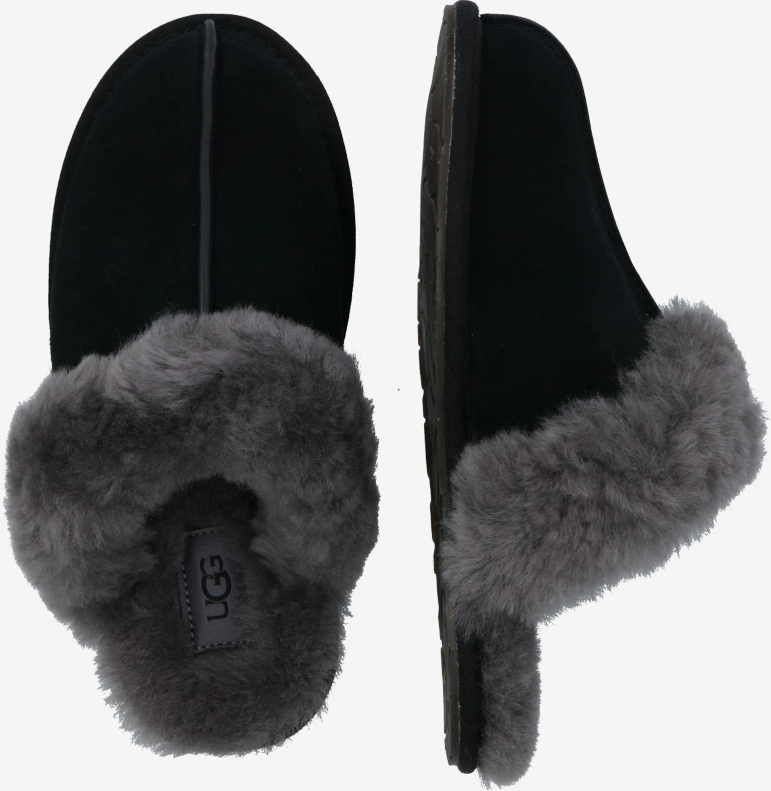 Ugg Pantoffels Huisschoenen Scufette Dames Zwart 2 Ugg Pantoffels Huisschoenen Scufette Dames Zwart - Afbeelding 2