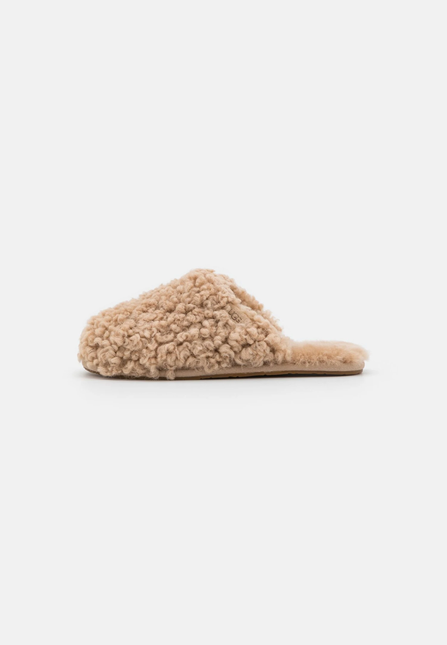 Ugg Maxi Curly Slide - Pantoffels - Sand 2 Ugg Maxi Curly Slide - Pantoffels - Sand - Afbeelding 2