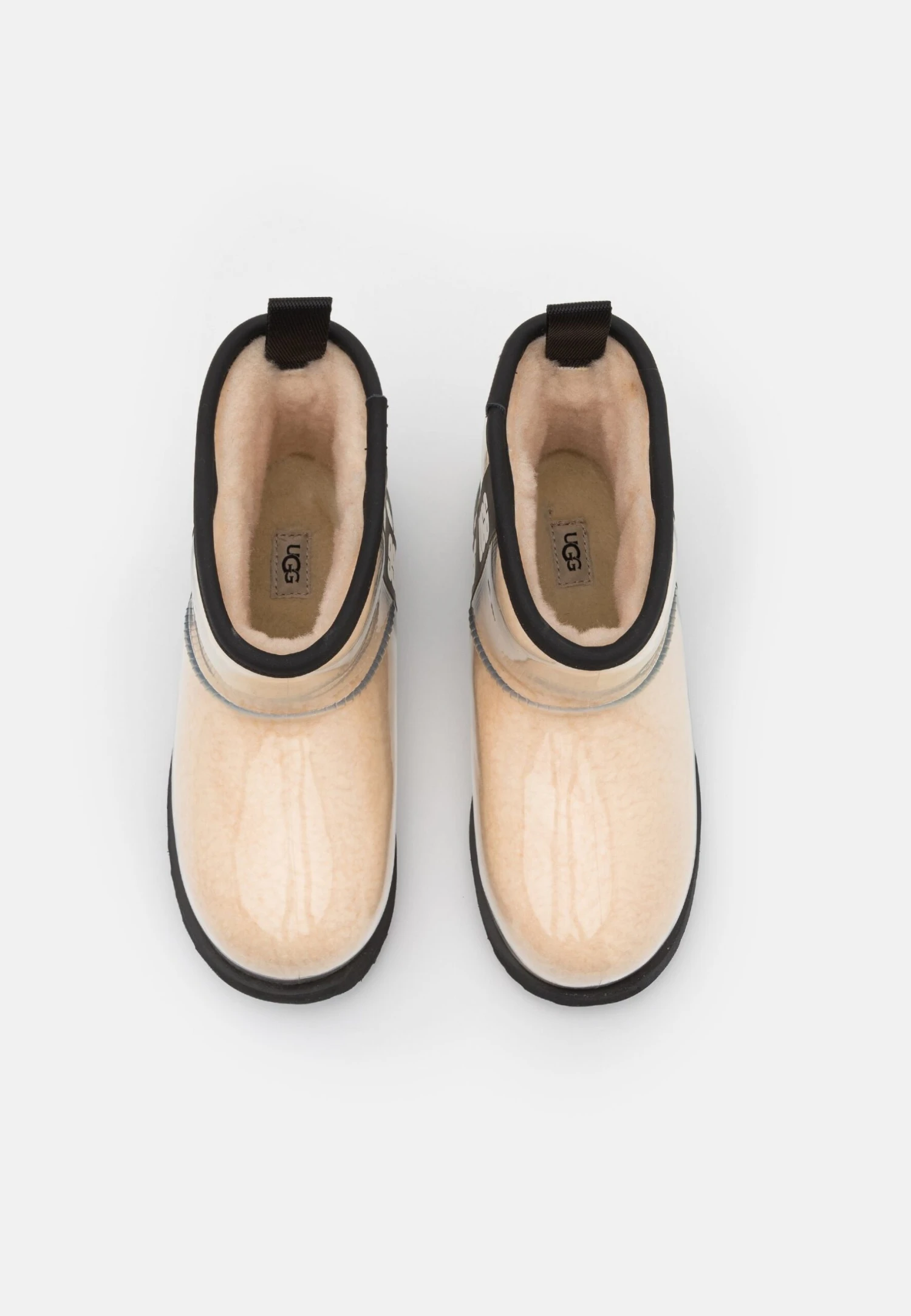 Ugg Classic Clear Mini Ii - Regenlaarzen - Natural/Black 4 Ugg Classic Clear Mini Ii - Regenlaarzen - Natural/Black - Afbeelding 4