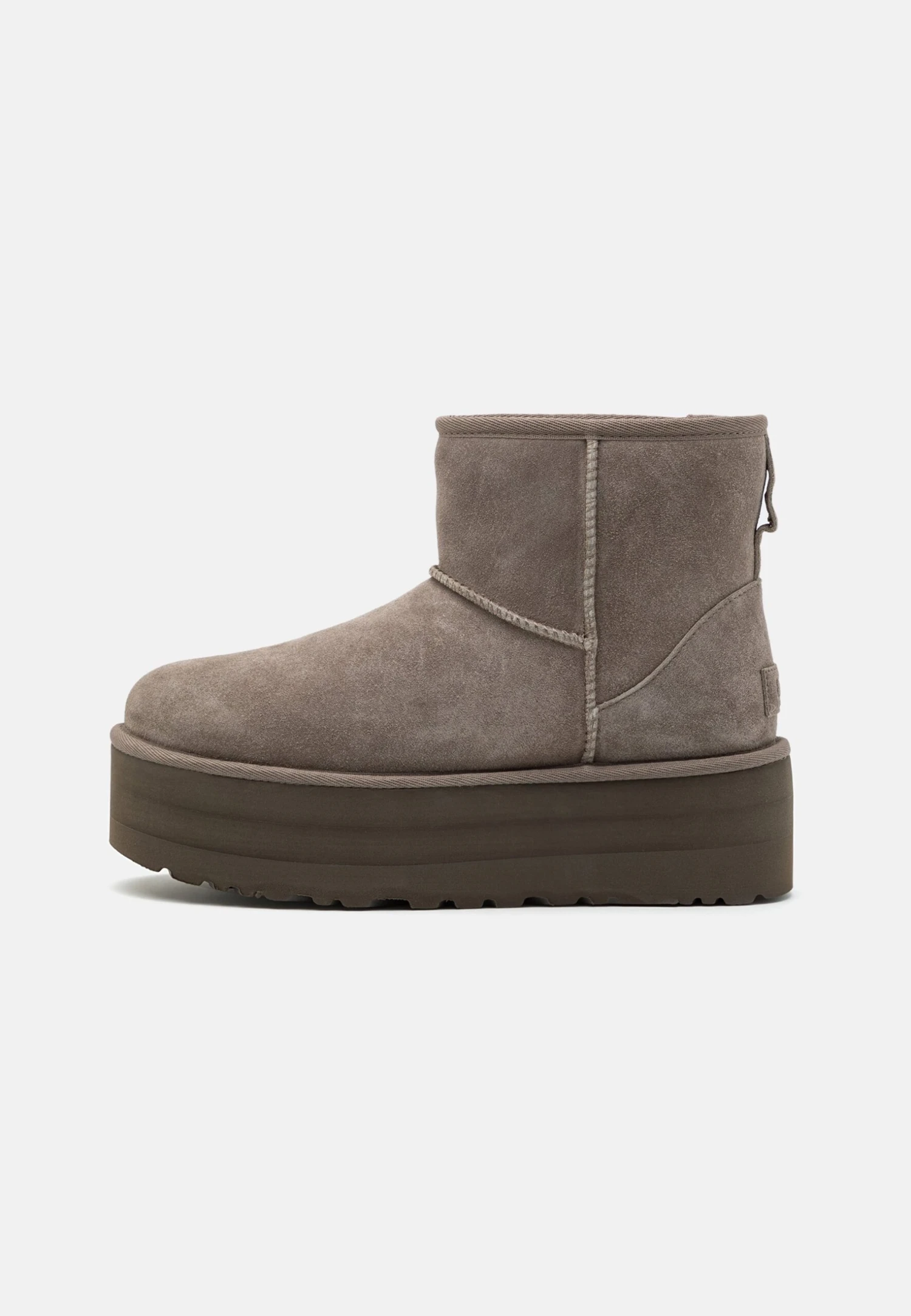 Ugg Classic Mini Platform - Enkellaarsjes Met Plateauzool - Smoke Plume 2 Ugg Classic Mini Platform - Enkellaarsjes Met Plateauzool - Smoke Plume - Afbeelding 2