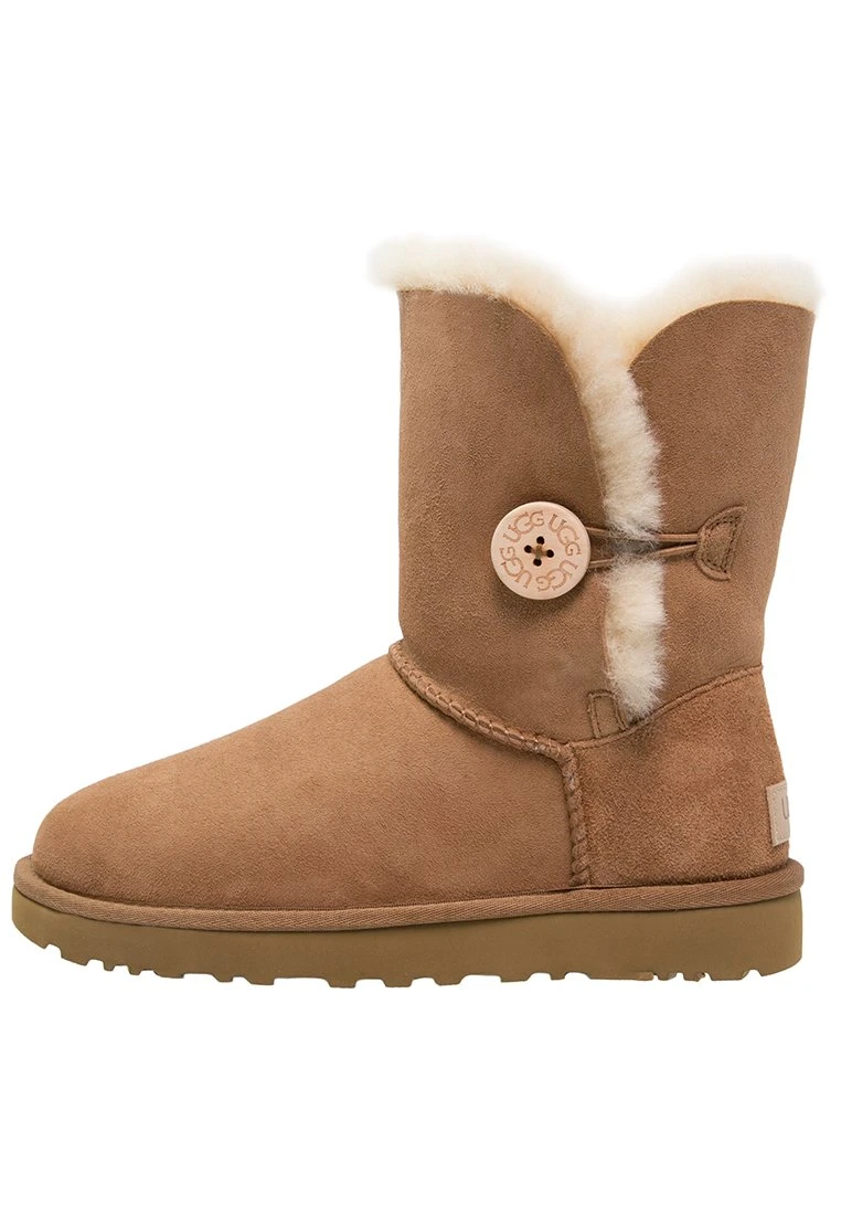 Ugg Bailey Button Ii - Korte Laarzen - Chestnut 2 Ugg Bailey Button Ii - Korte Laarzen - Chestnut - Afbeelding 2
