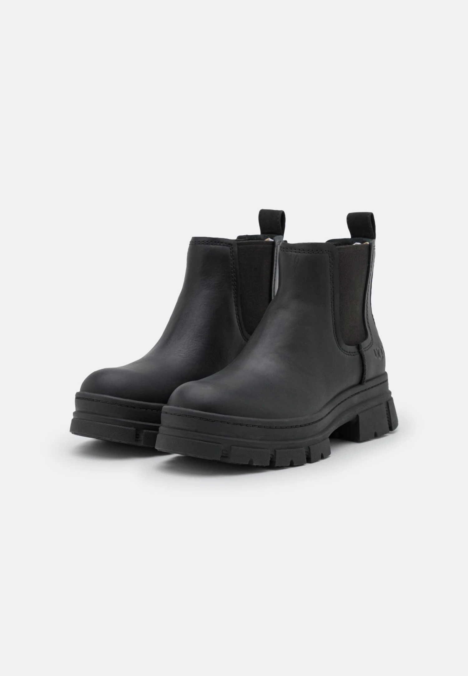 Ugg Ashton Chelsea - Enkellaarsjes Met Plateauzool - Black 3 Ugg Ashton Chelsea - Enkellaarsjes Met Plateauzool - Black - Afbeelding 3