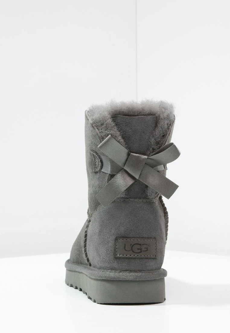 Ugg Mini Bailey Bow - Korte Laarzen - Grey 5 Ugg Mini Bailey Bow - Korte Laarzen - Grey - Afbeelding 5