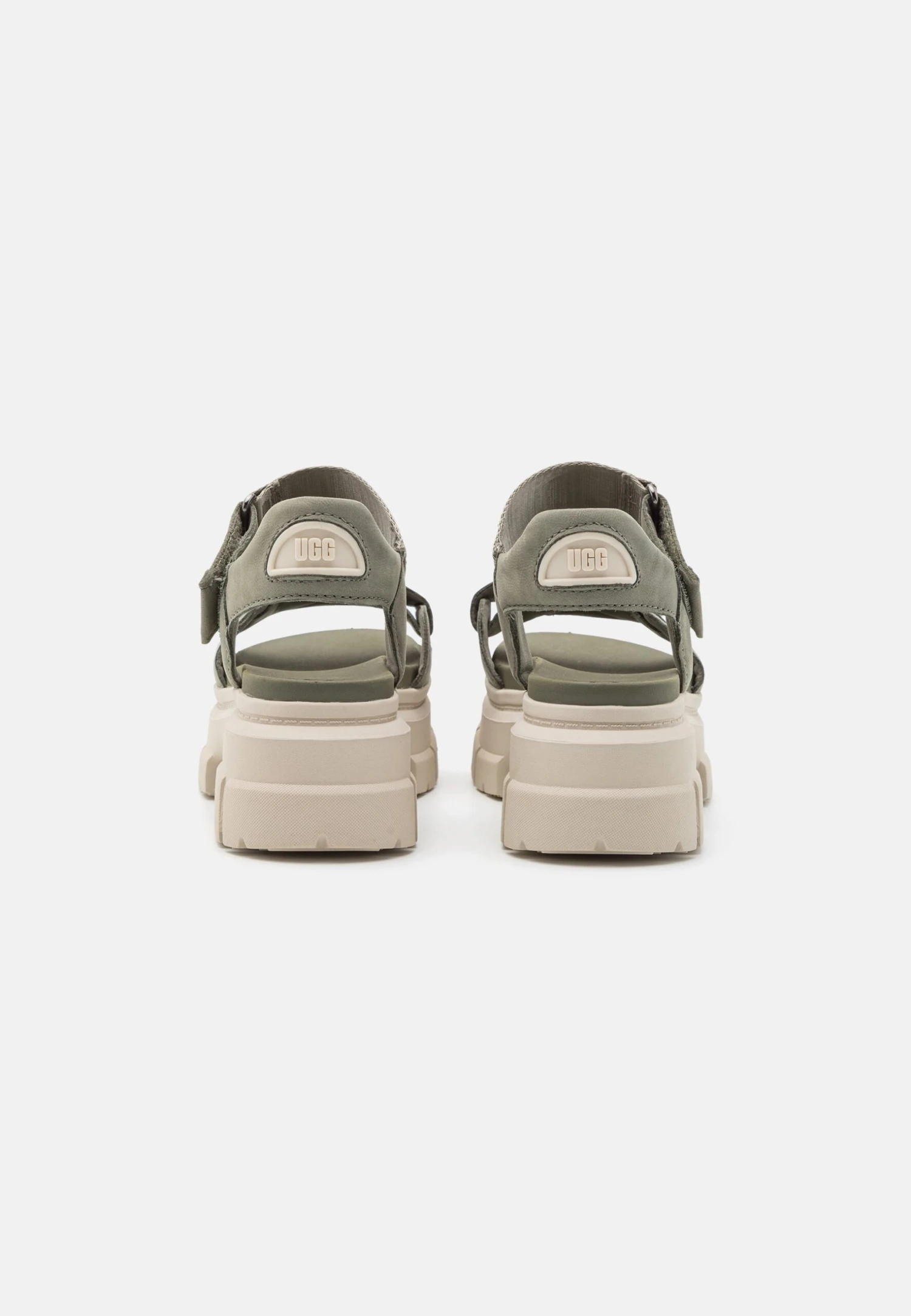 Ugg Ashton Ankle - Sandalen Met Plateauzool - Moss Green 4 Ugg Ashton Ankle - Sandalen Met Plateauzool - Moss Green - Afbeelding 4